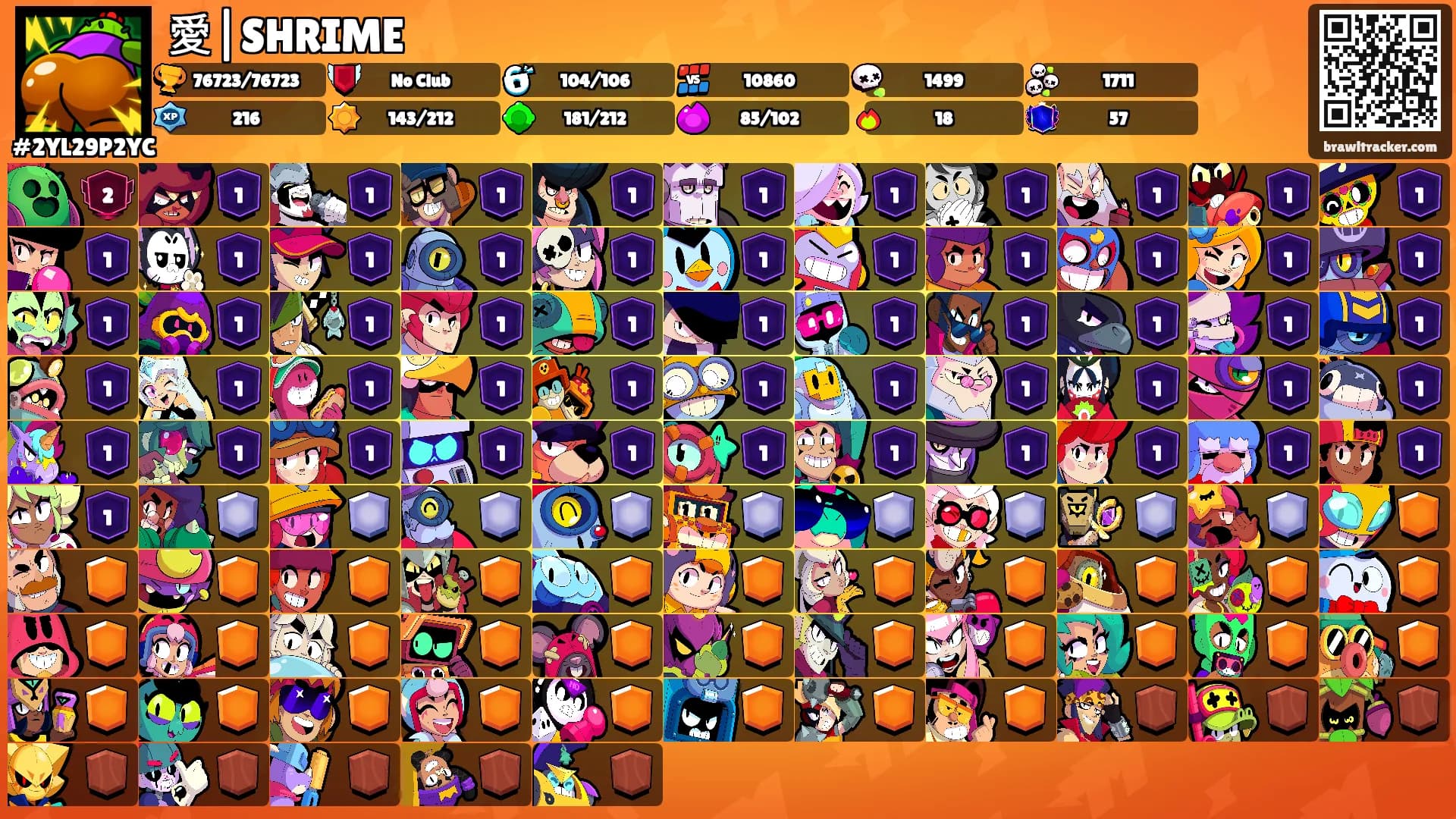 愛|SHRIME's Ranks