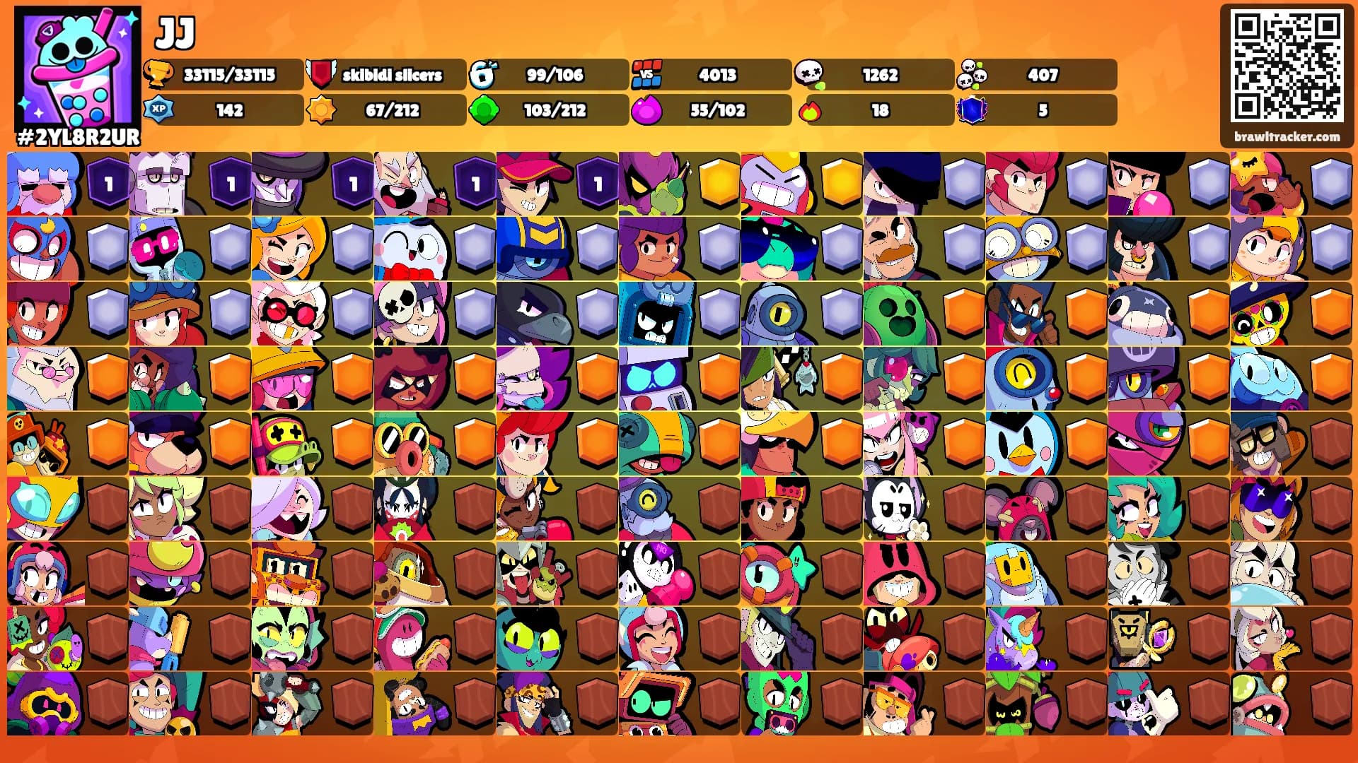JJ's Ranks