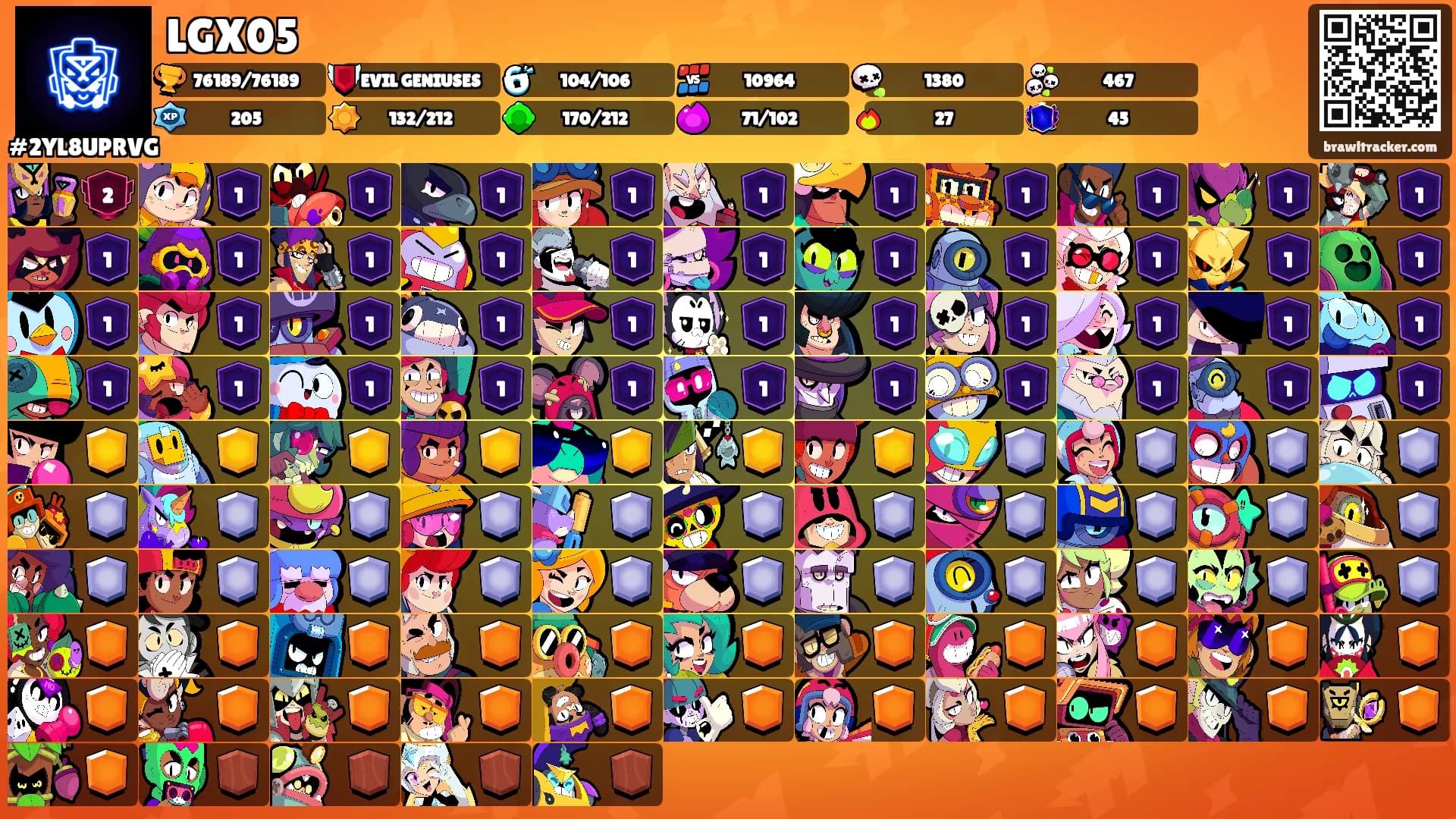 LGX05's Ranks