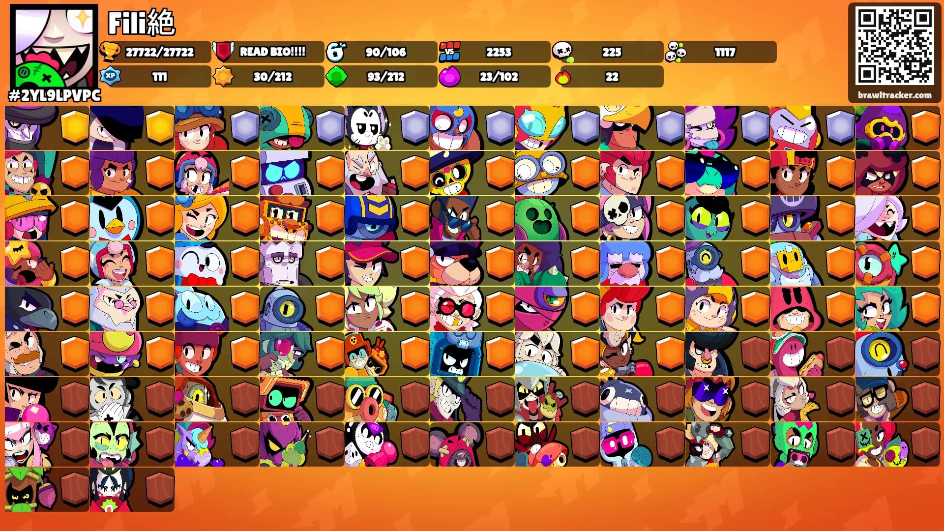 Fili絶's Ranks