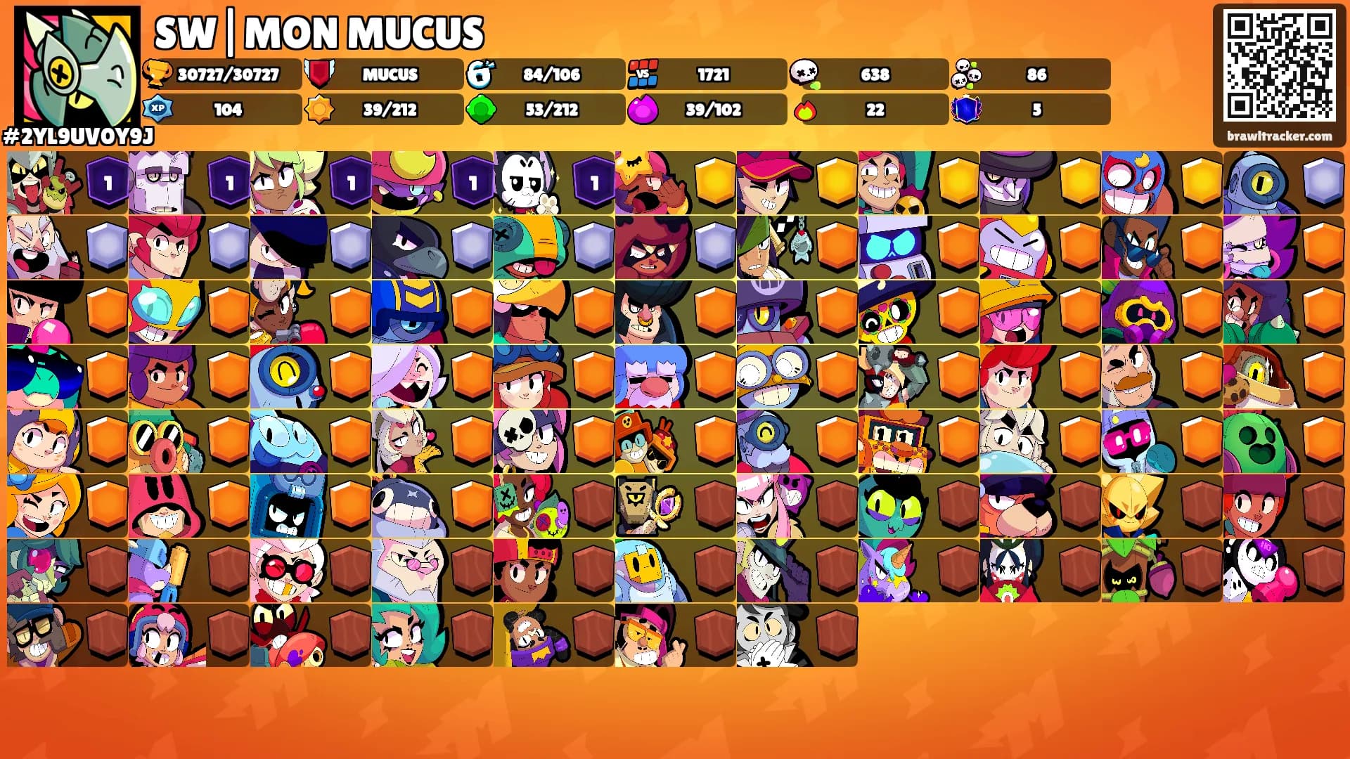 SW|MON MUCUS's Ranks