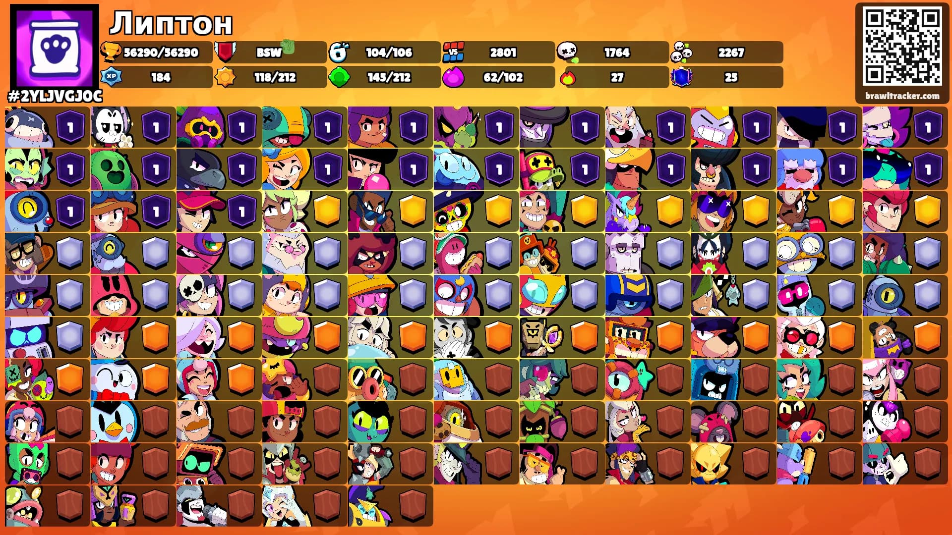 Липтон's Ranks