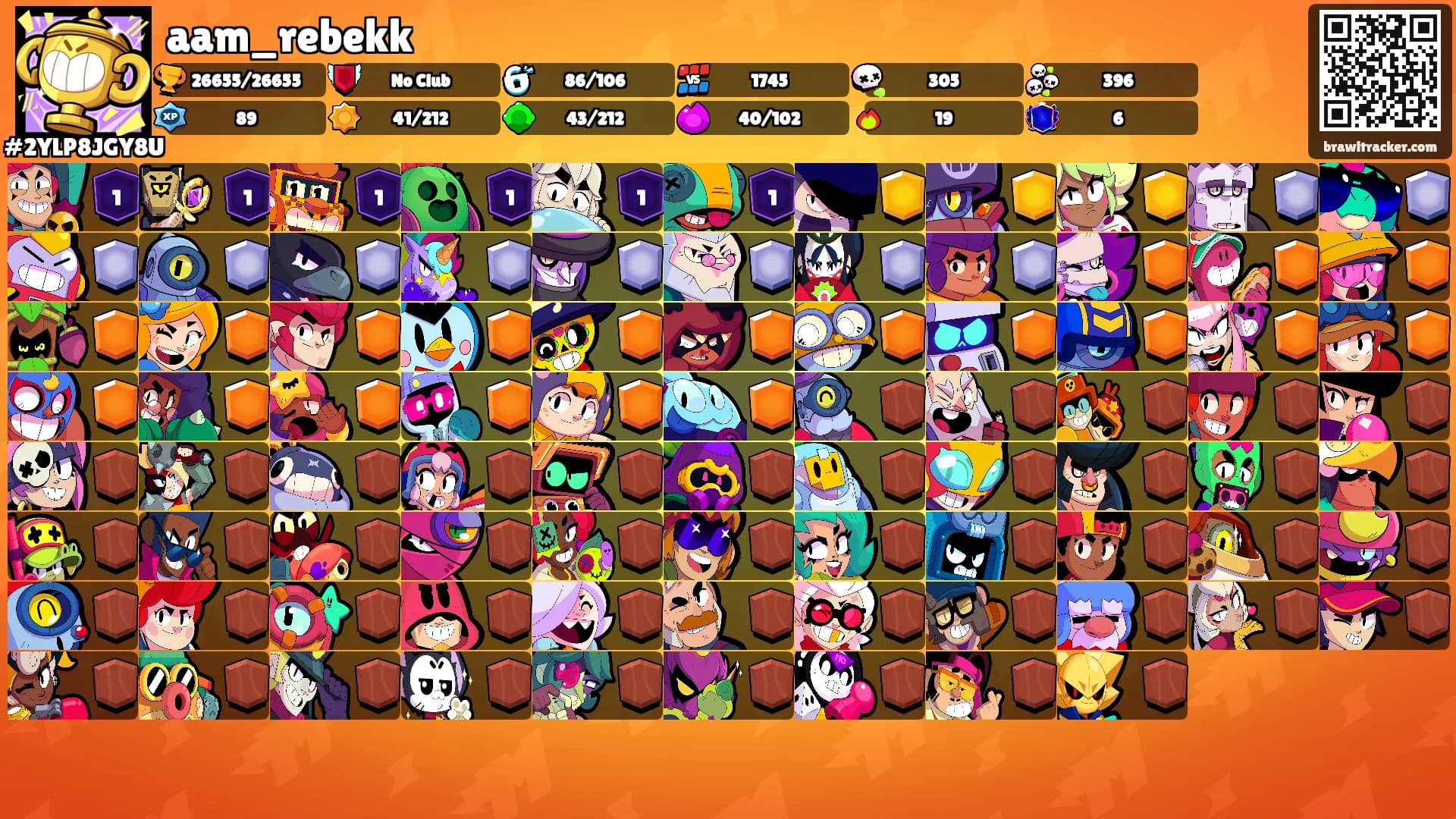 aam_rebekk's Ranks