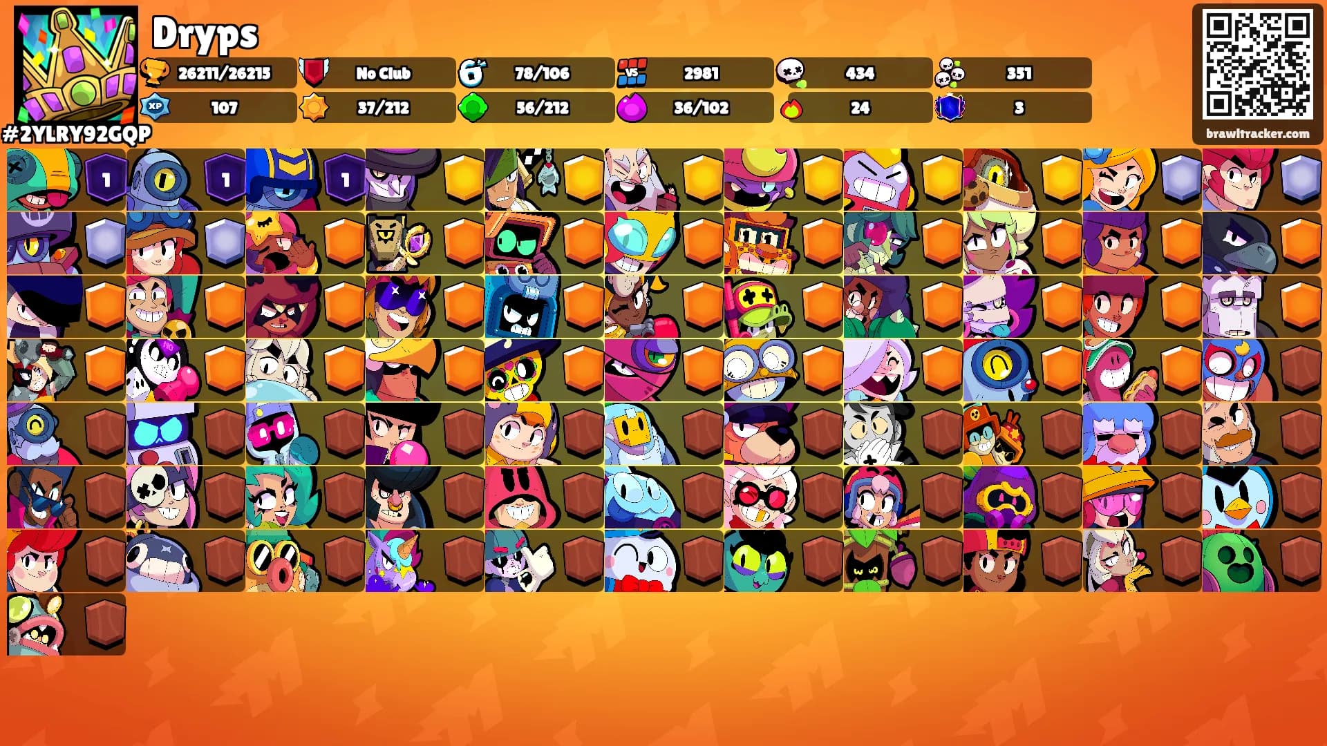 Dryps's Ranks