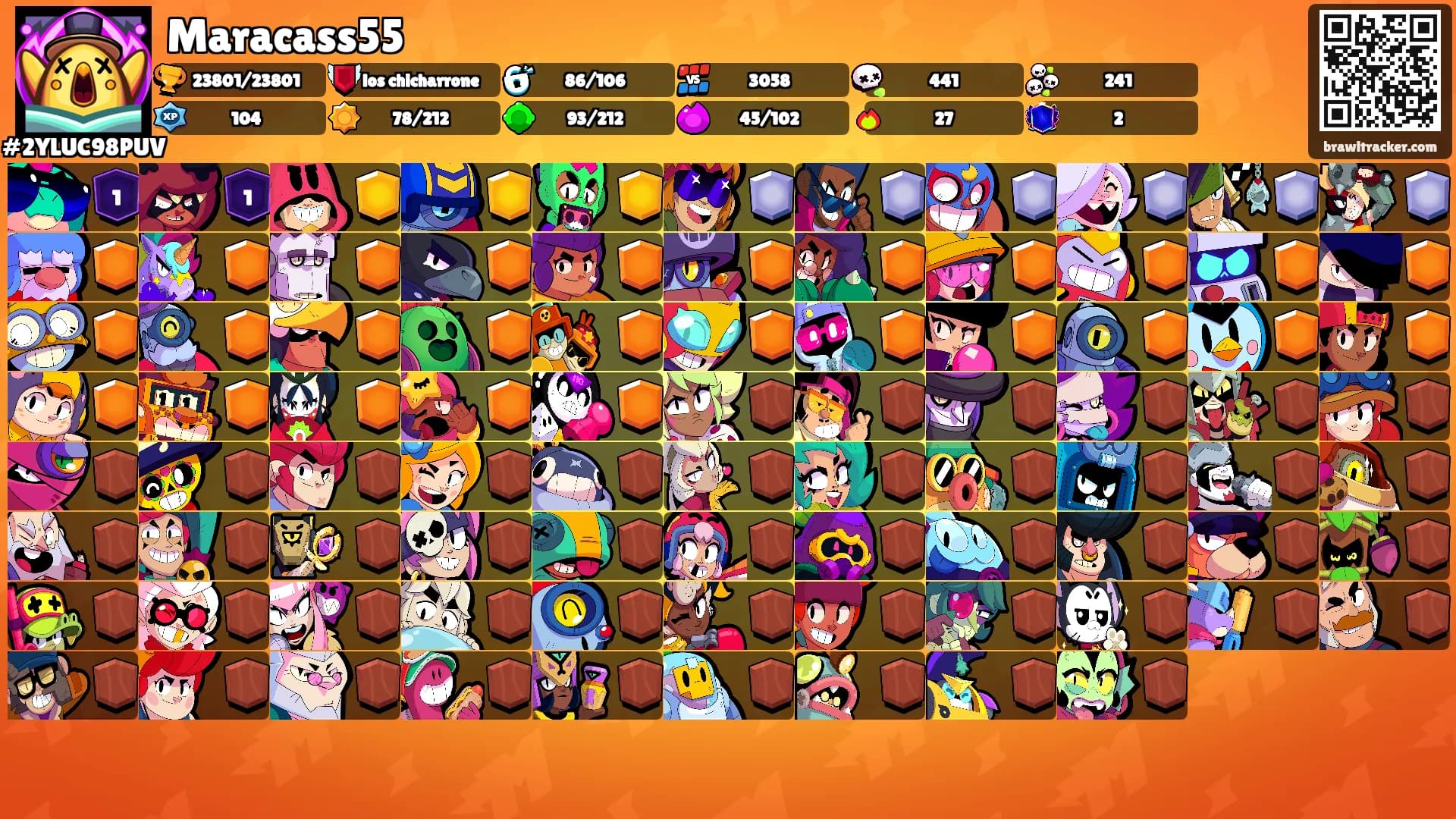 Maracass55's Ranks
