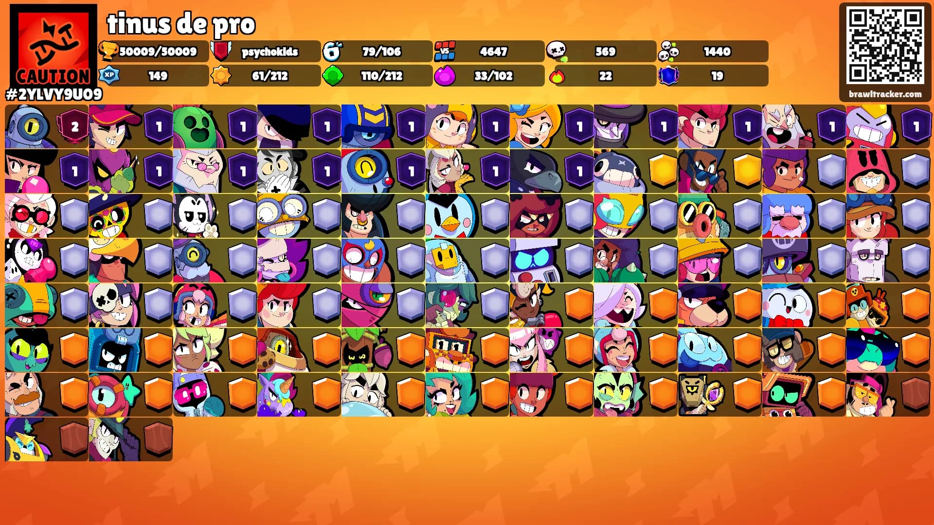tinus de pro's Ranks
