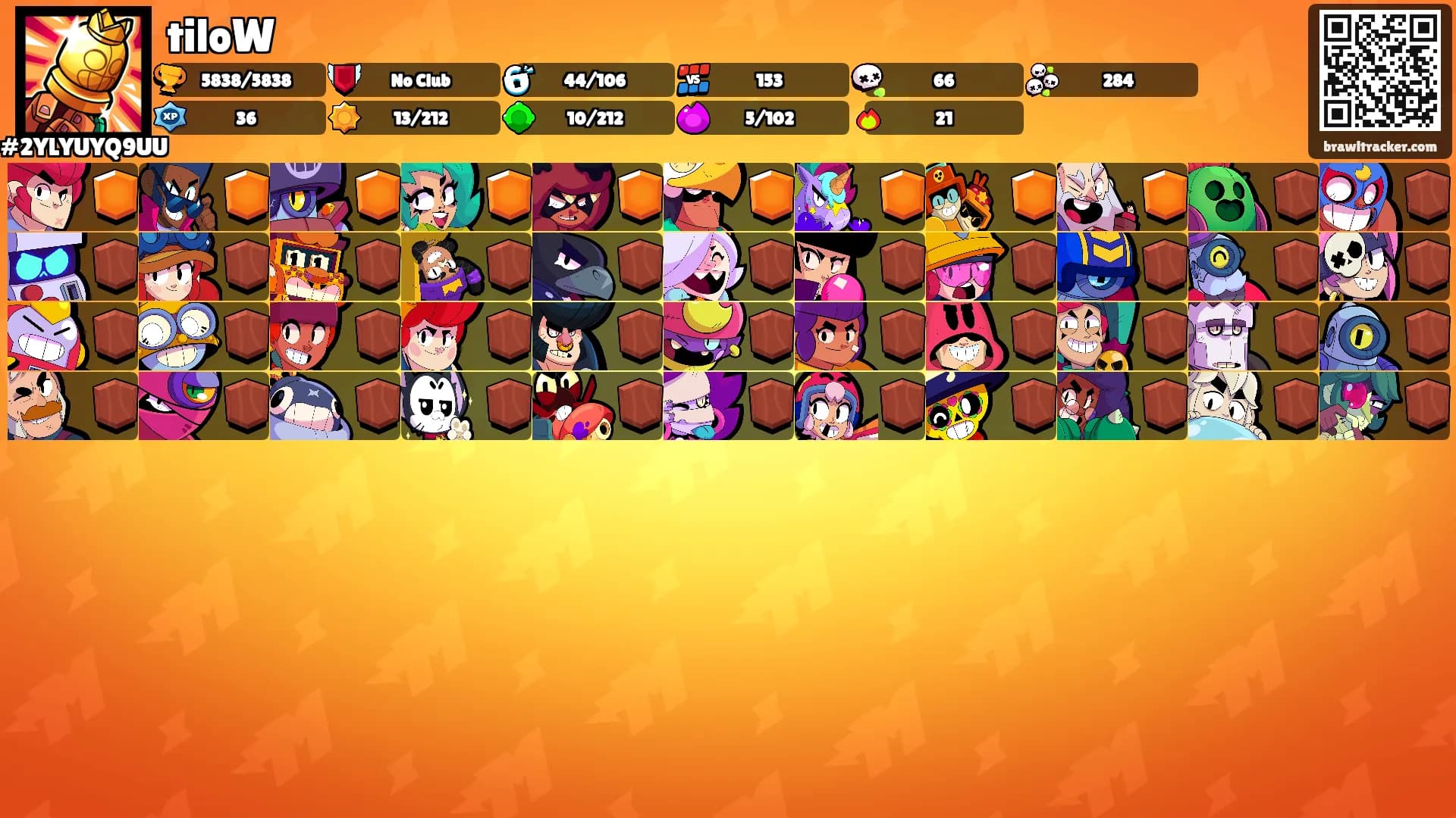 tiloW's Ranks