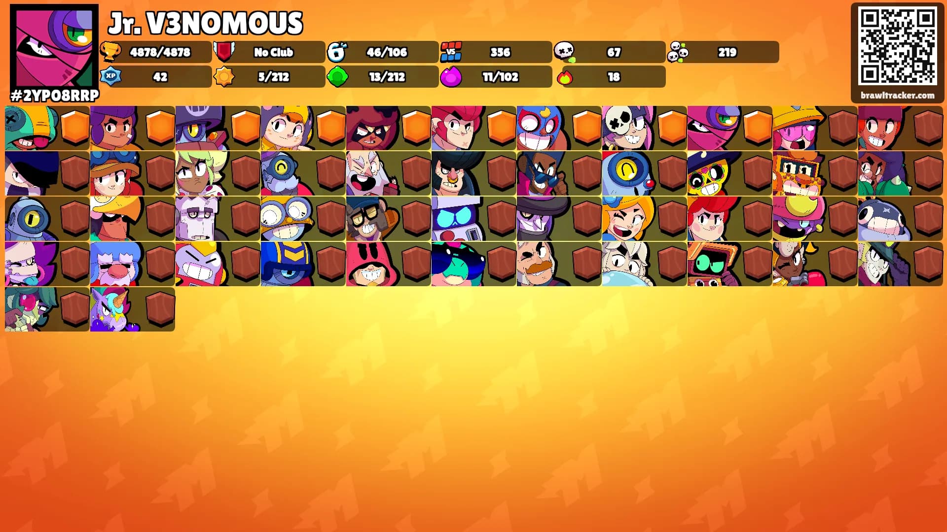 Jr. V3NOMOUS's Ranks