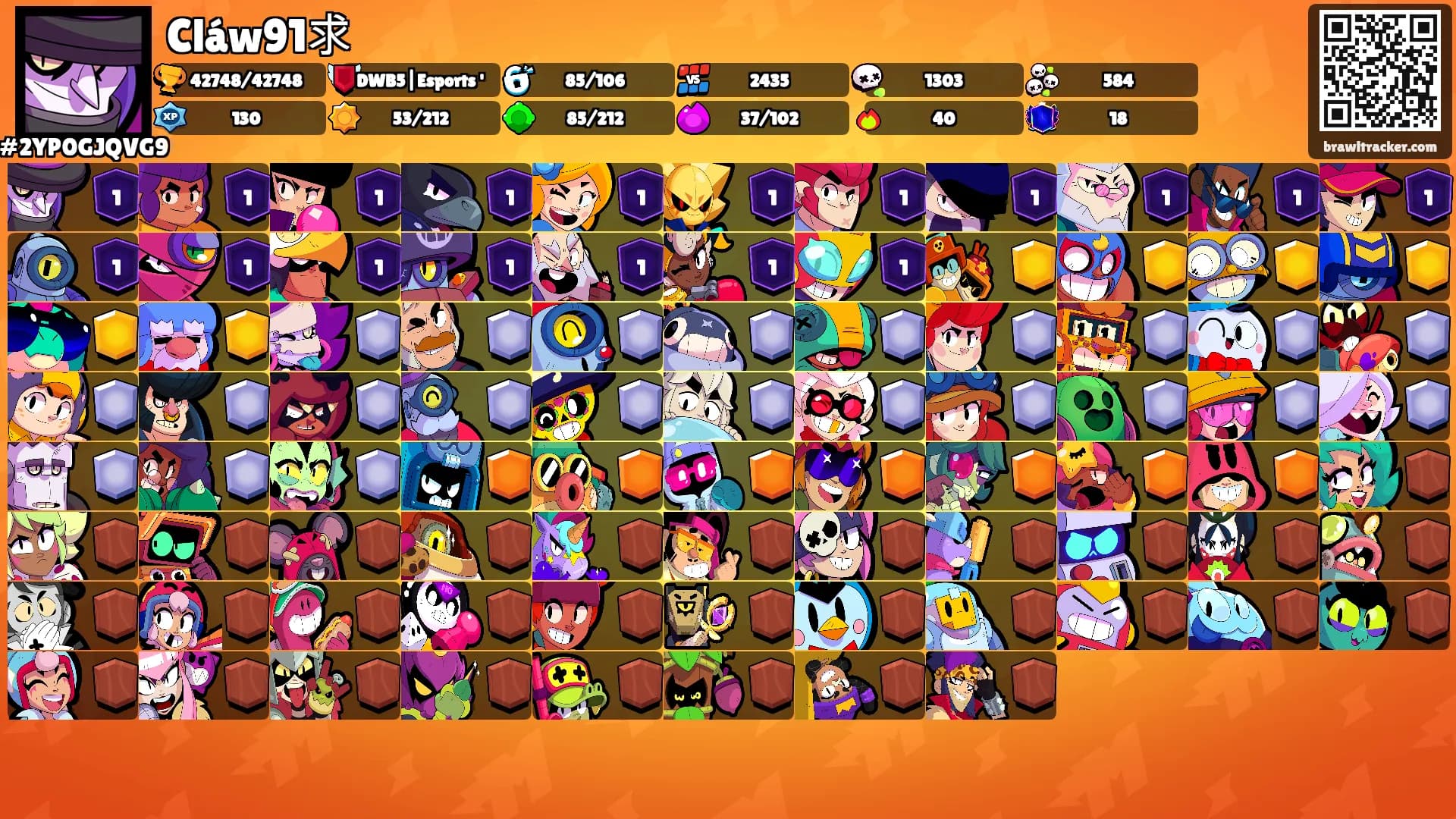 Cláw91求's Ranks