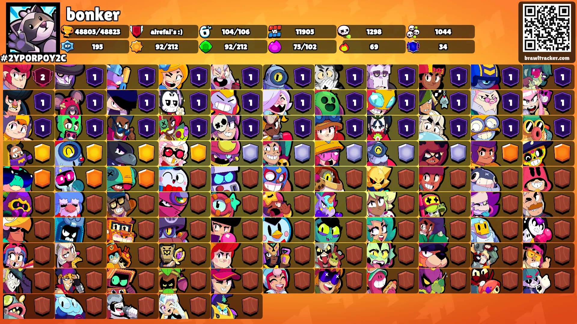 bonker's Ranks