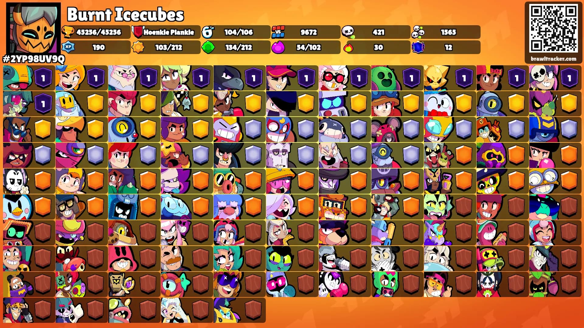 Burnt Icecubes's Ranks