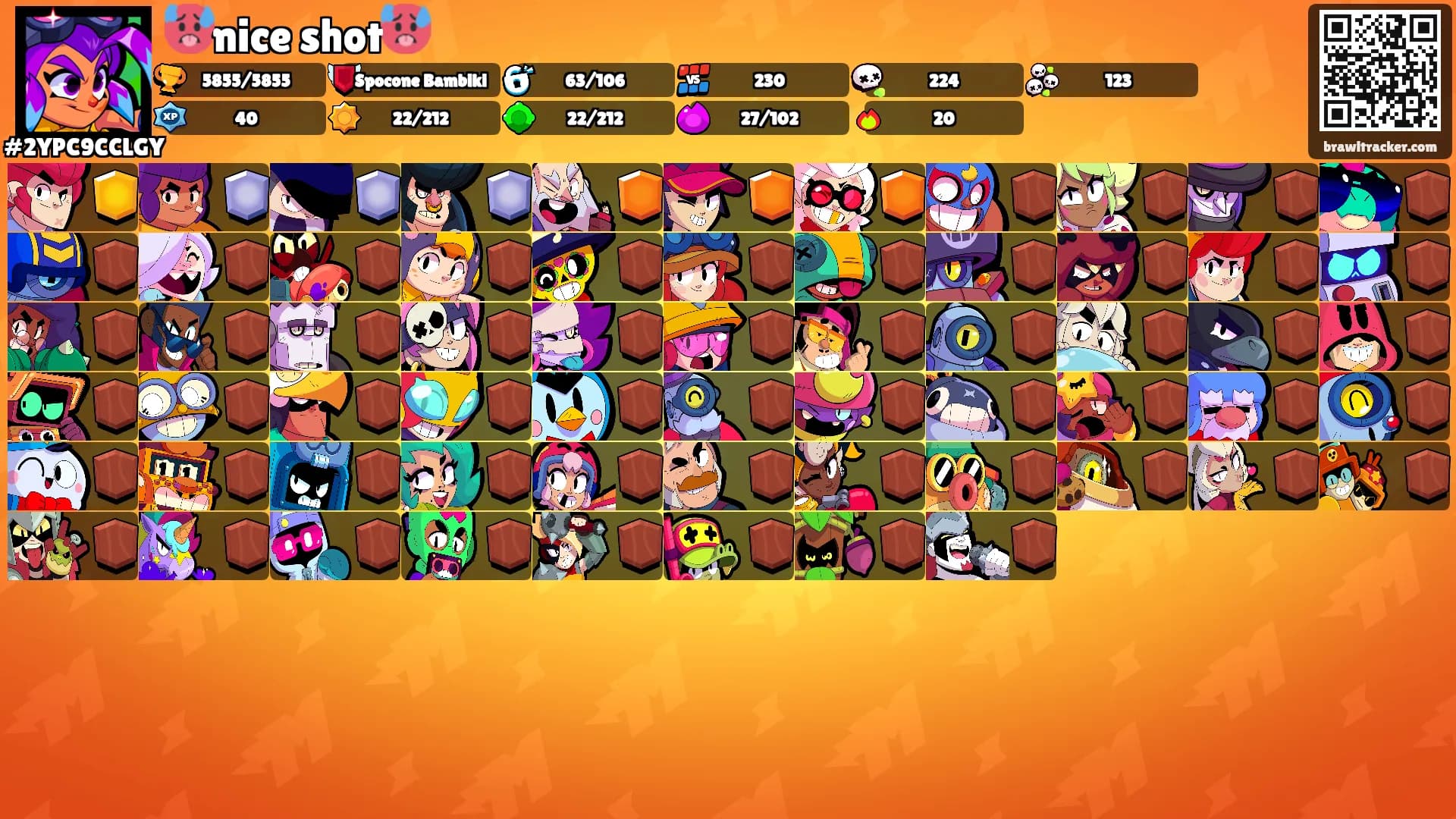 🥵nice shot🥵's Ranks