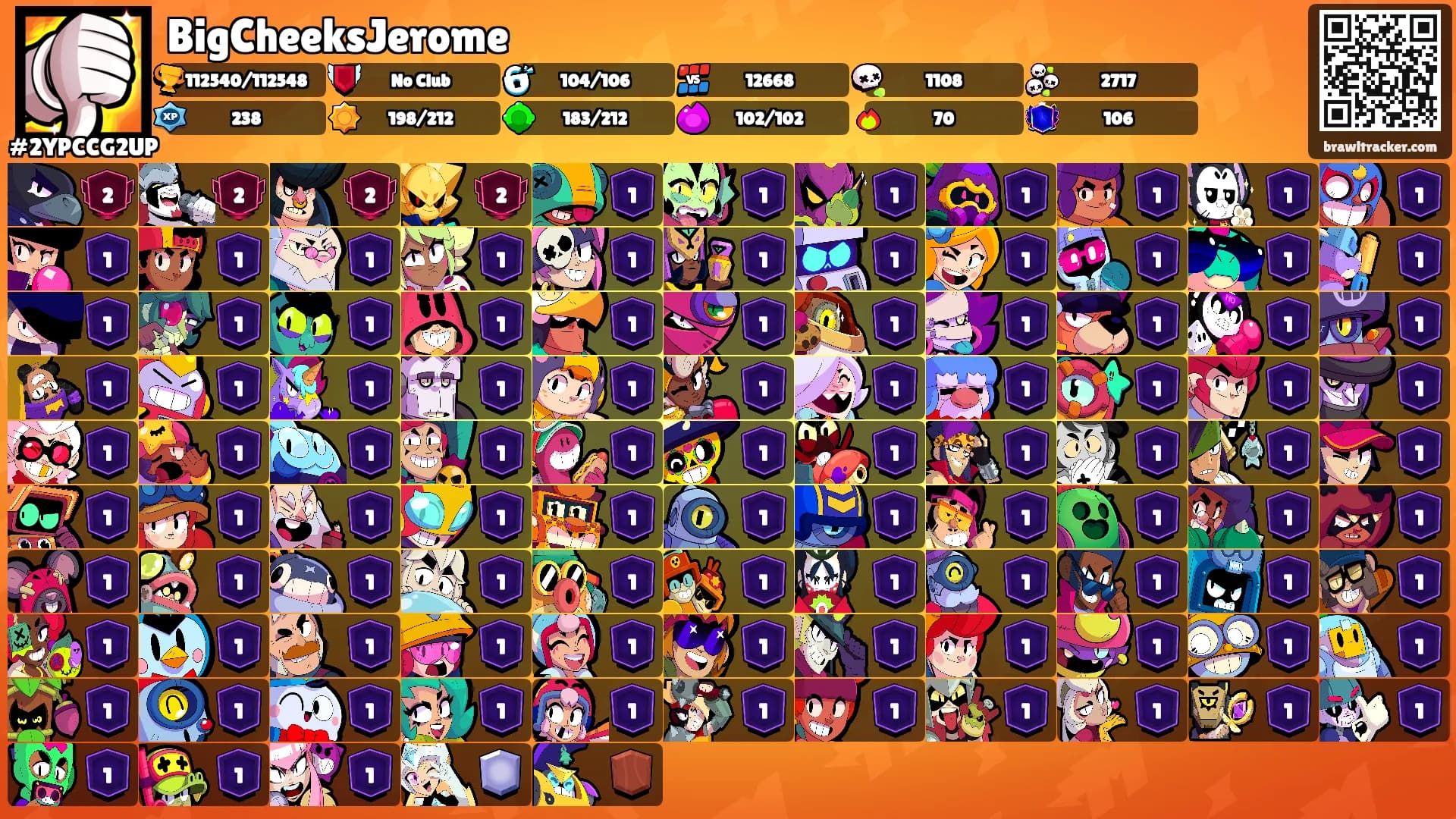BigCheeksJerome's Ranks