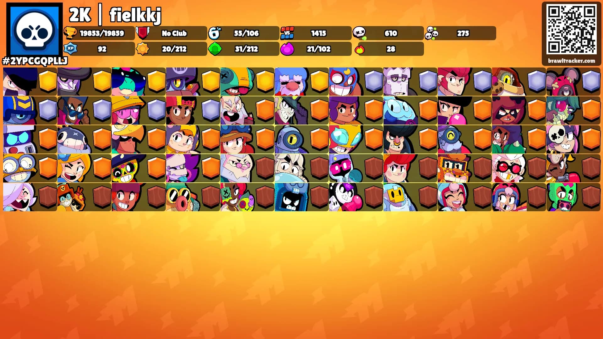 2K | fielkkj's Ranks