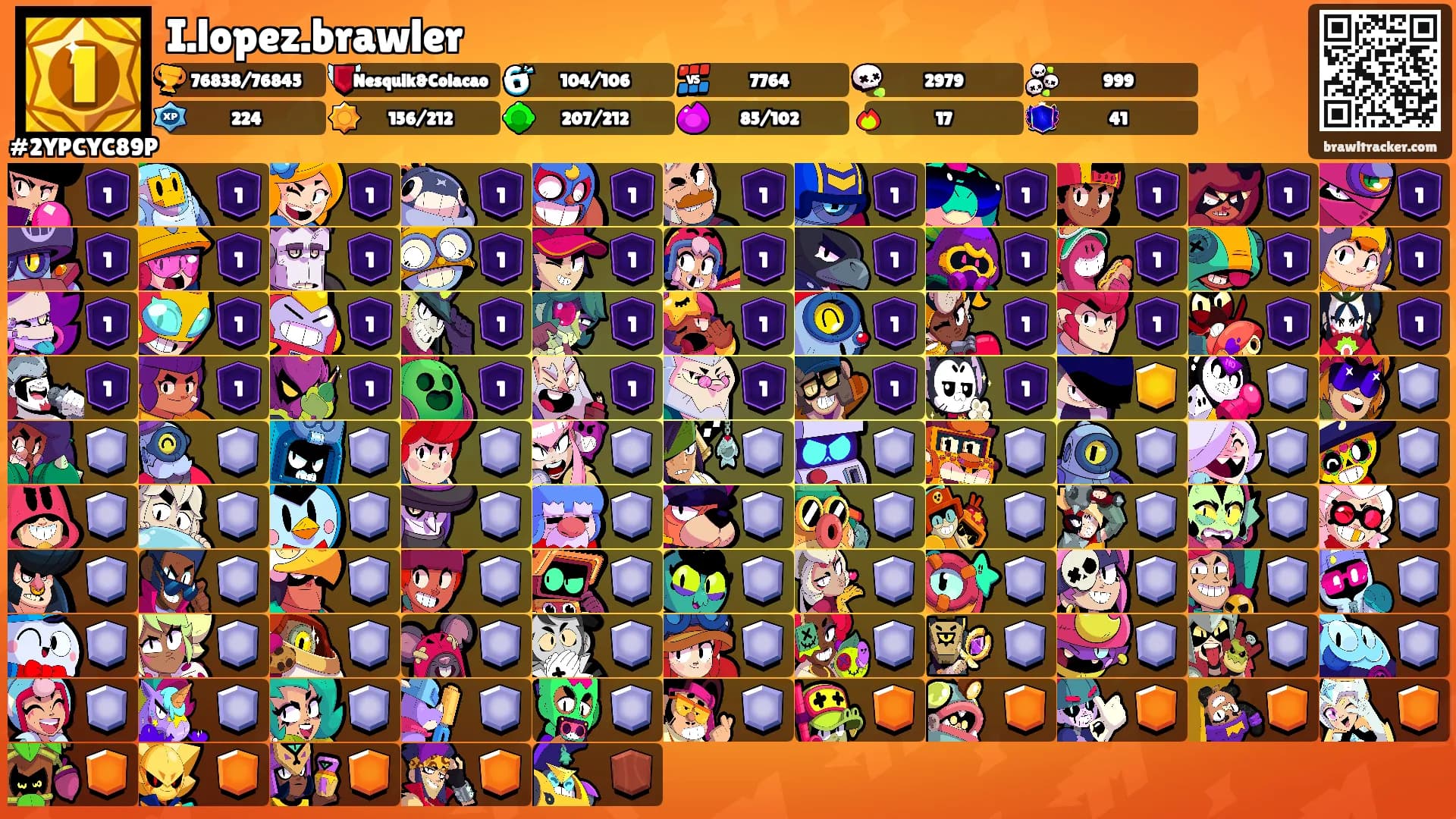 I.lopez.brawler's Ranks