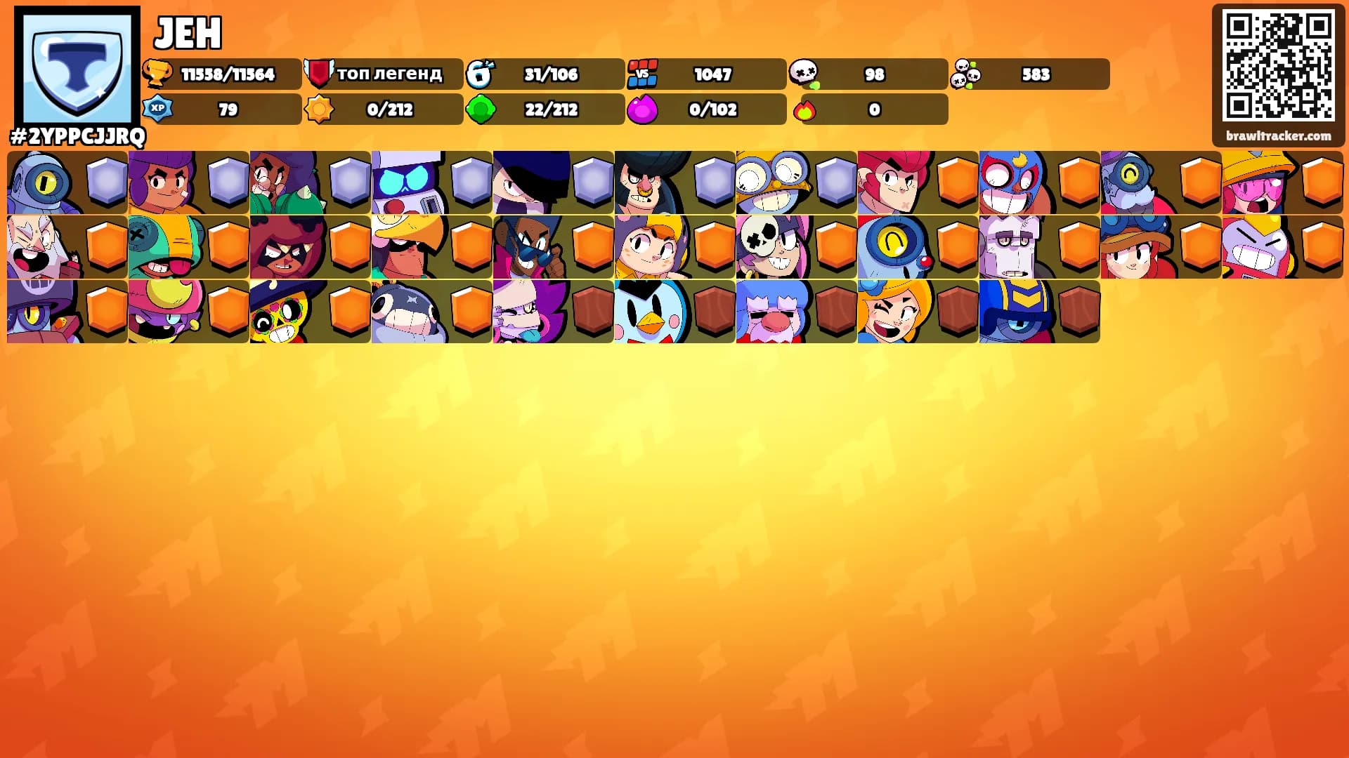 JEH's Ranks