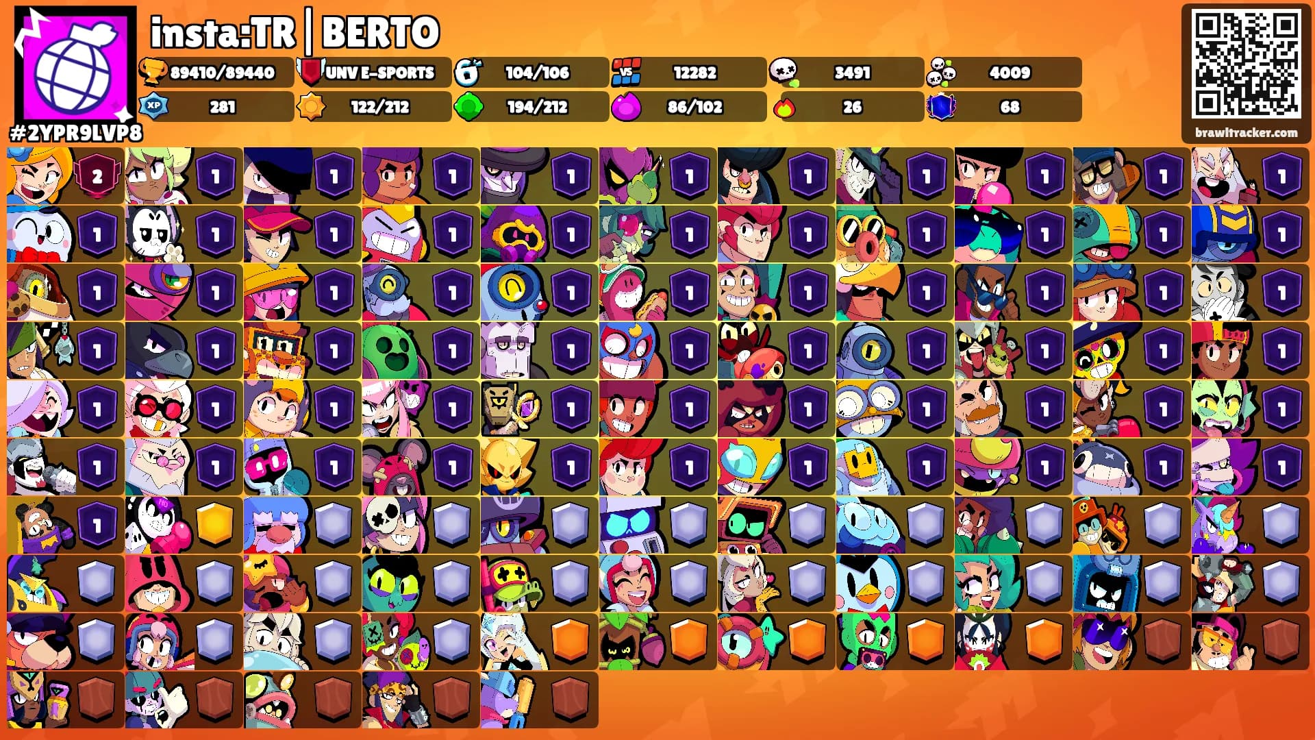 insta:TR|BERTO's Ranks