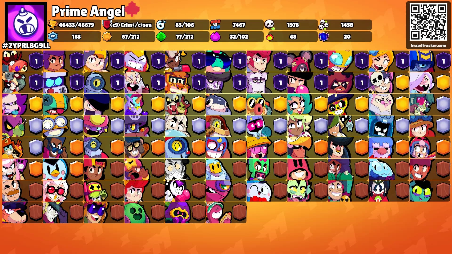 Prime Angel🍁's Ranks
