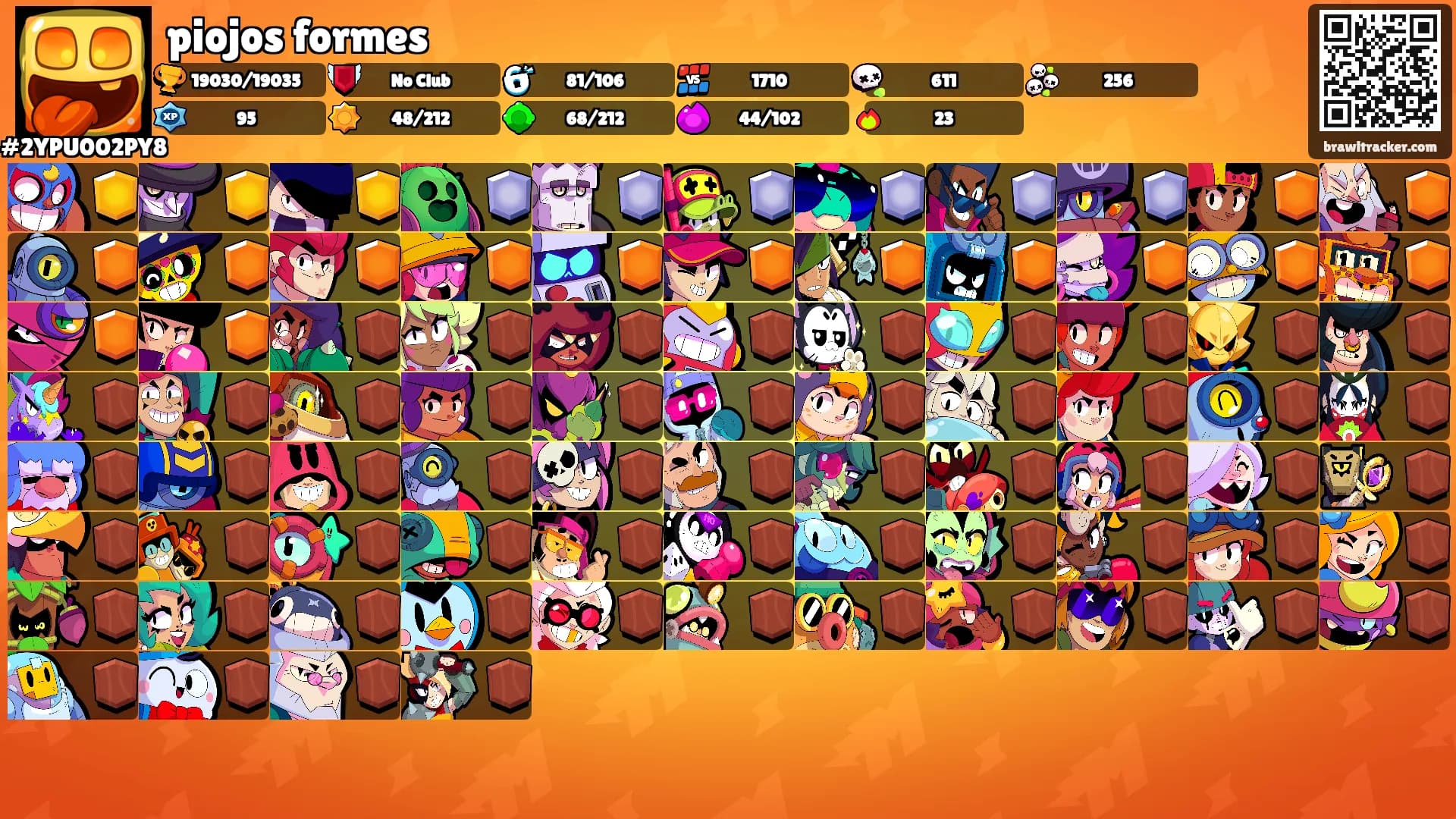 piojos formes's Ranks