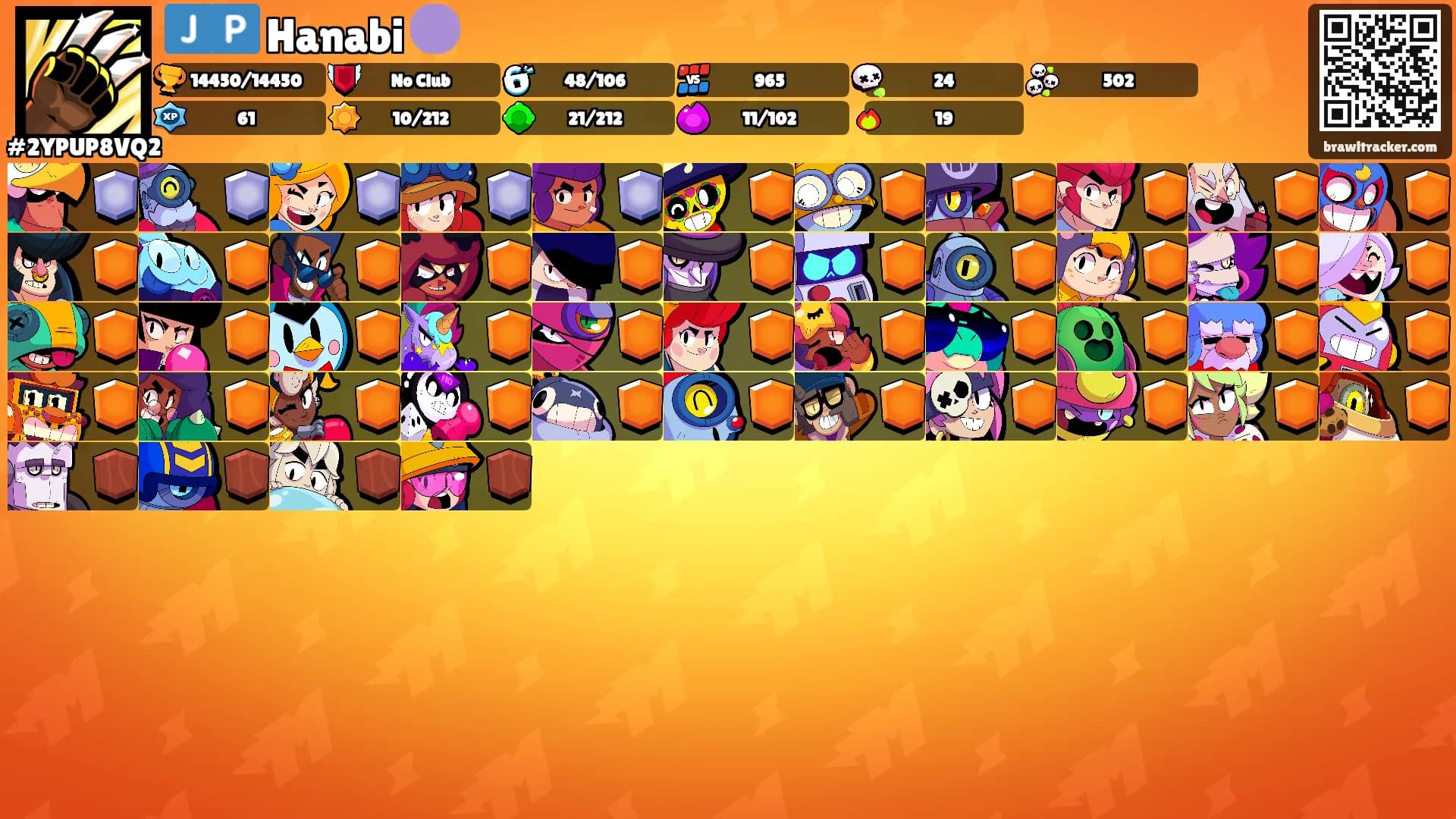 🇯🇵 Hanabi 🟣's Ranks