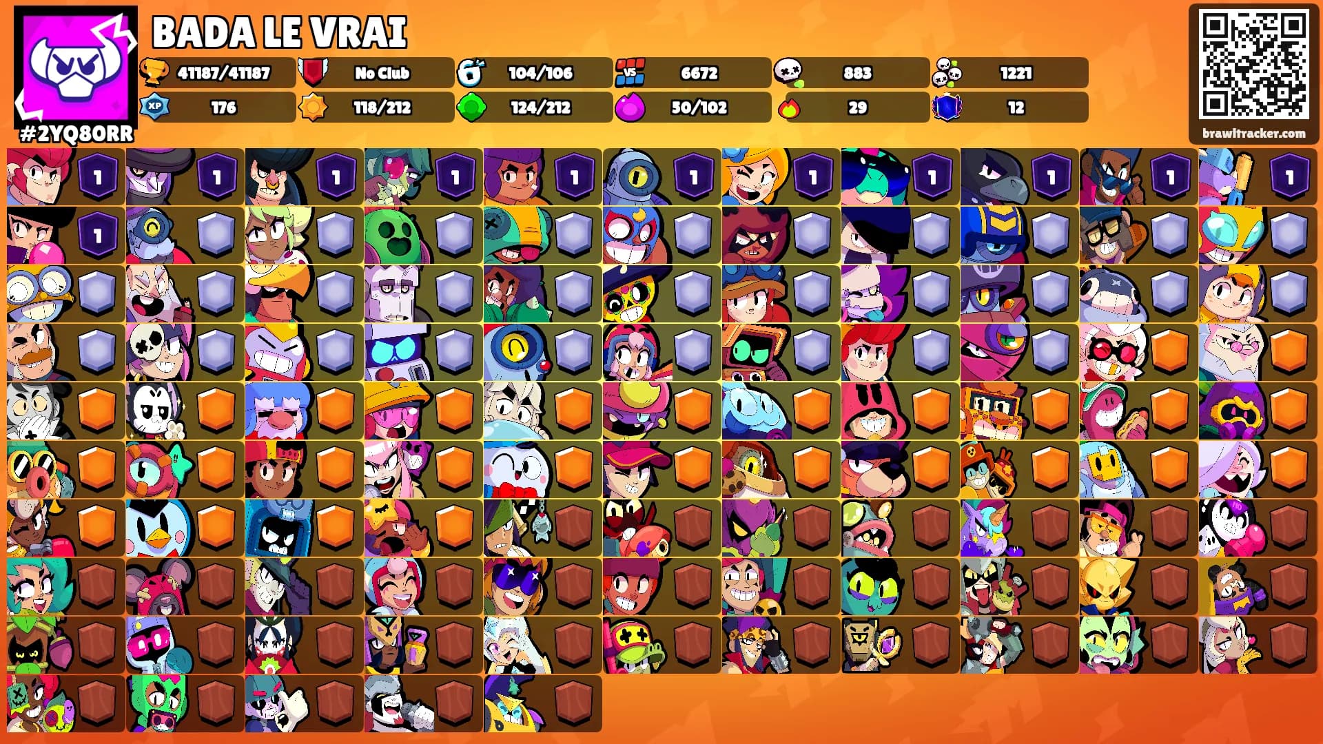 BADA LE VRAI's Ranks