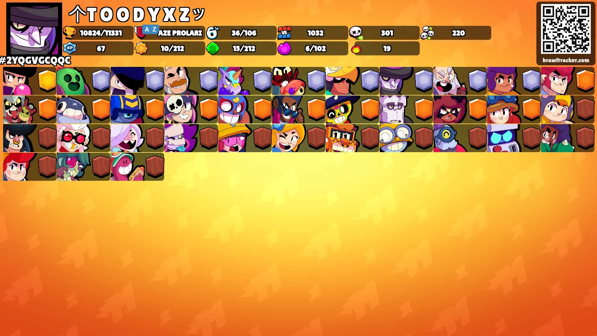 个T O O D Y X Zッ's Ranks