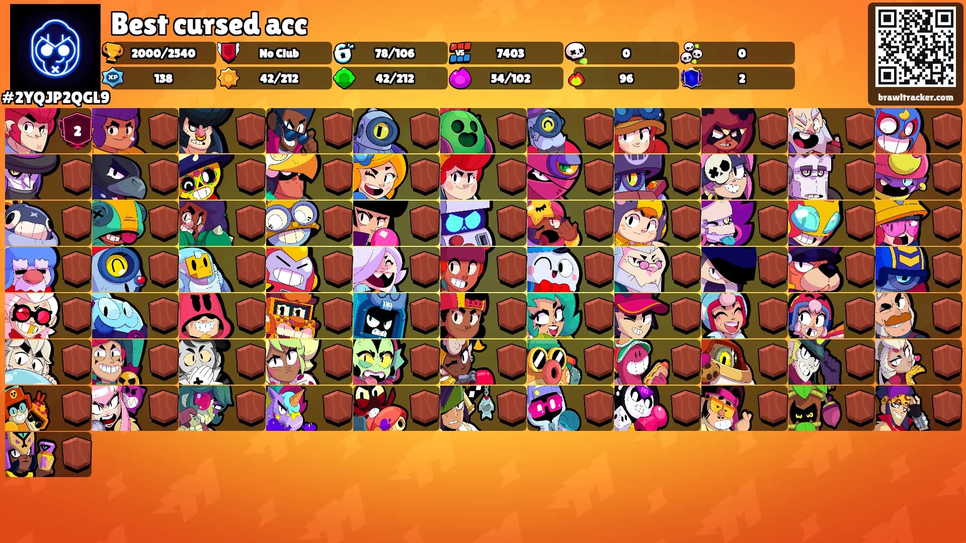 Best cursed acc's Ranks
