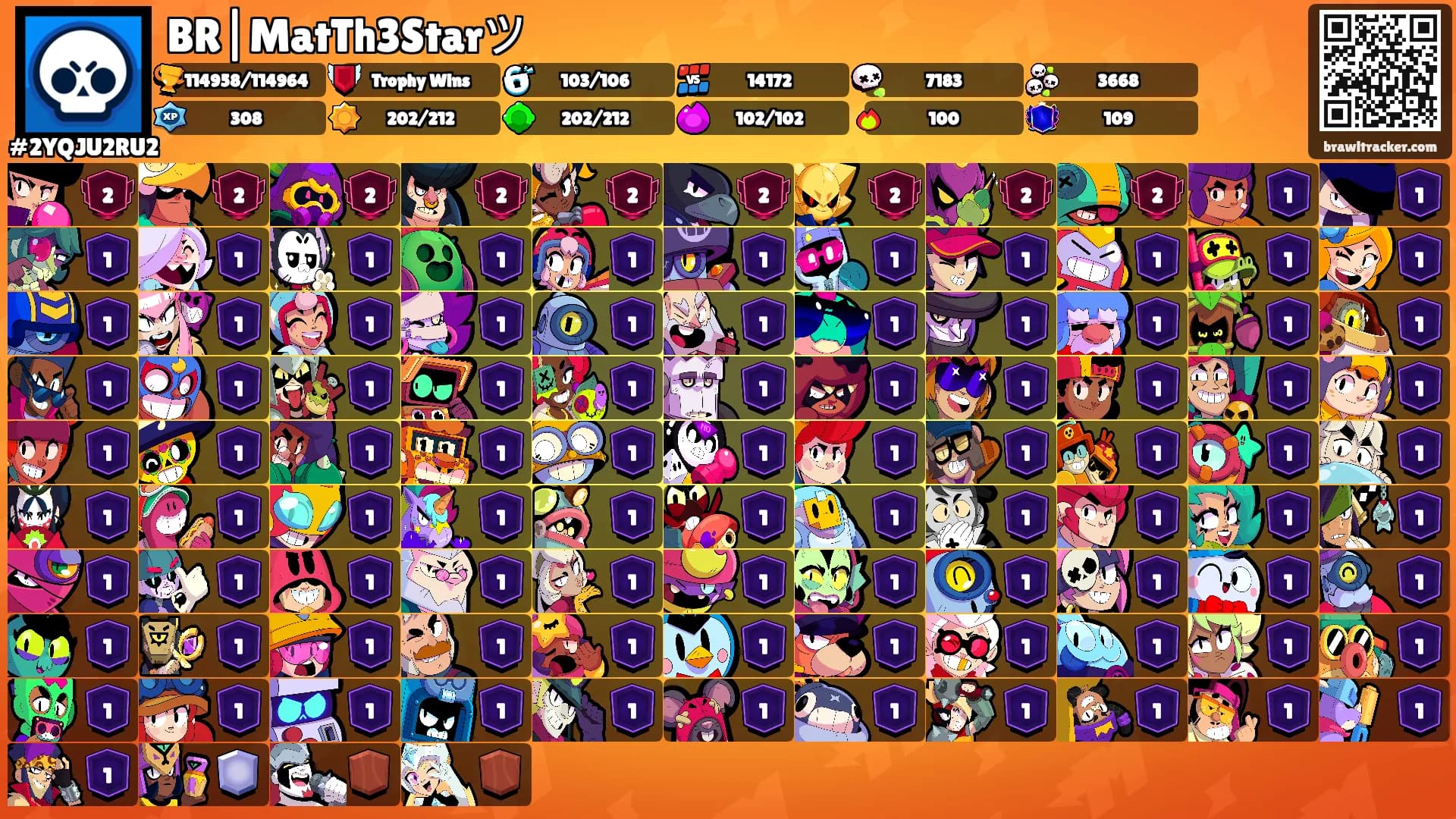 BR|MatTh3Starツ︎'s Ranks