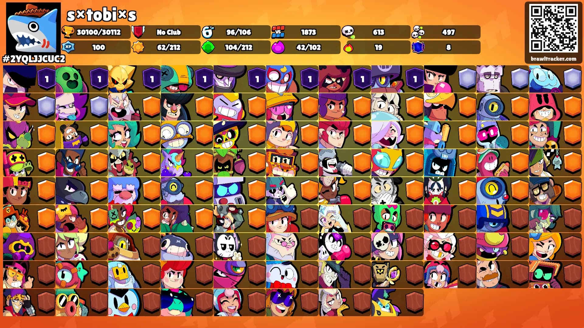s×tobi×s's Ranks
