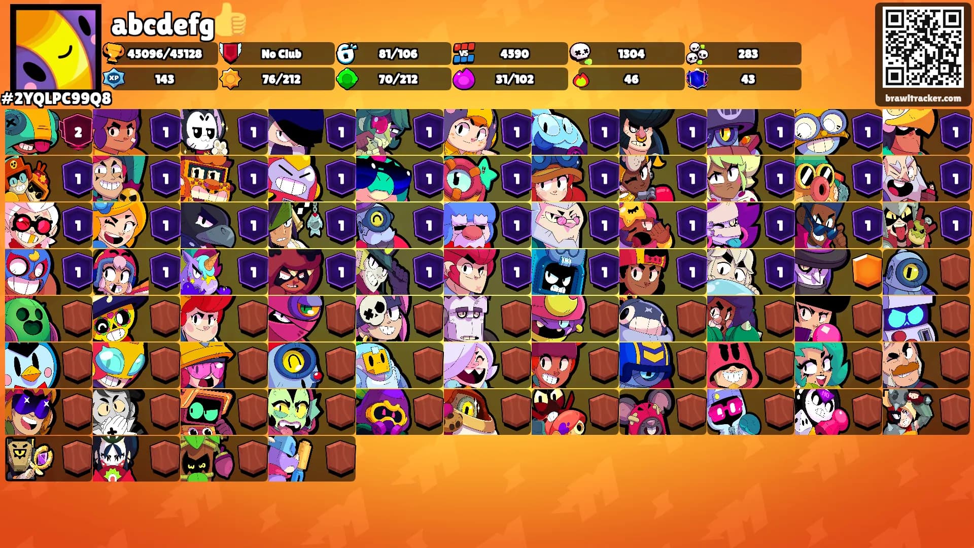 abcdefg👍's Ranks