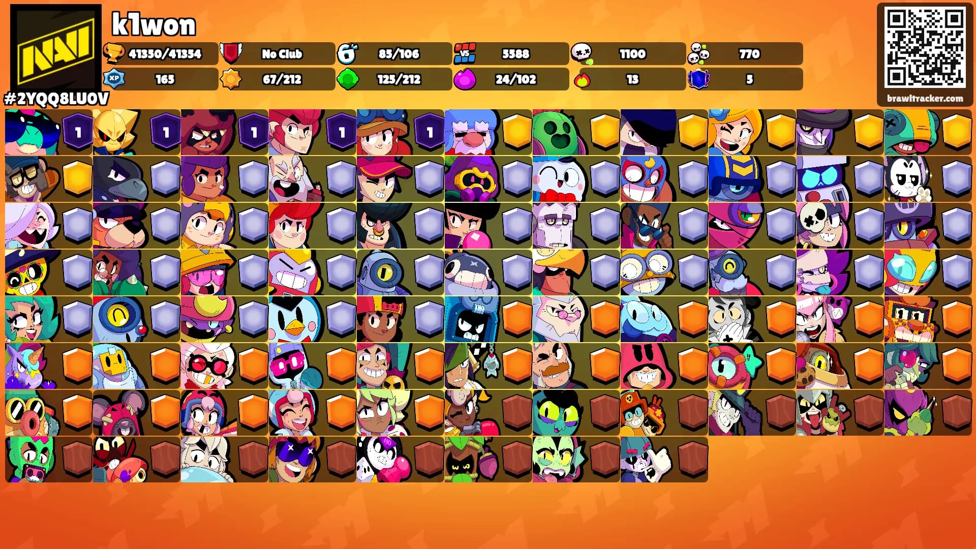 k1won's Ranks