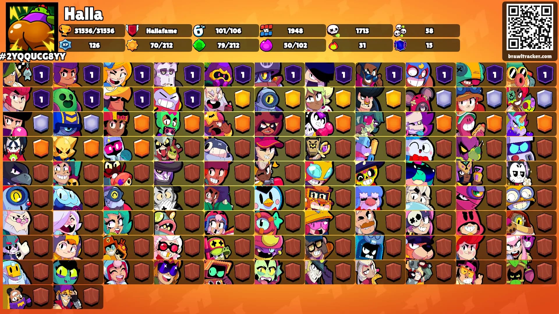 Halla's Ranks