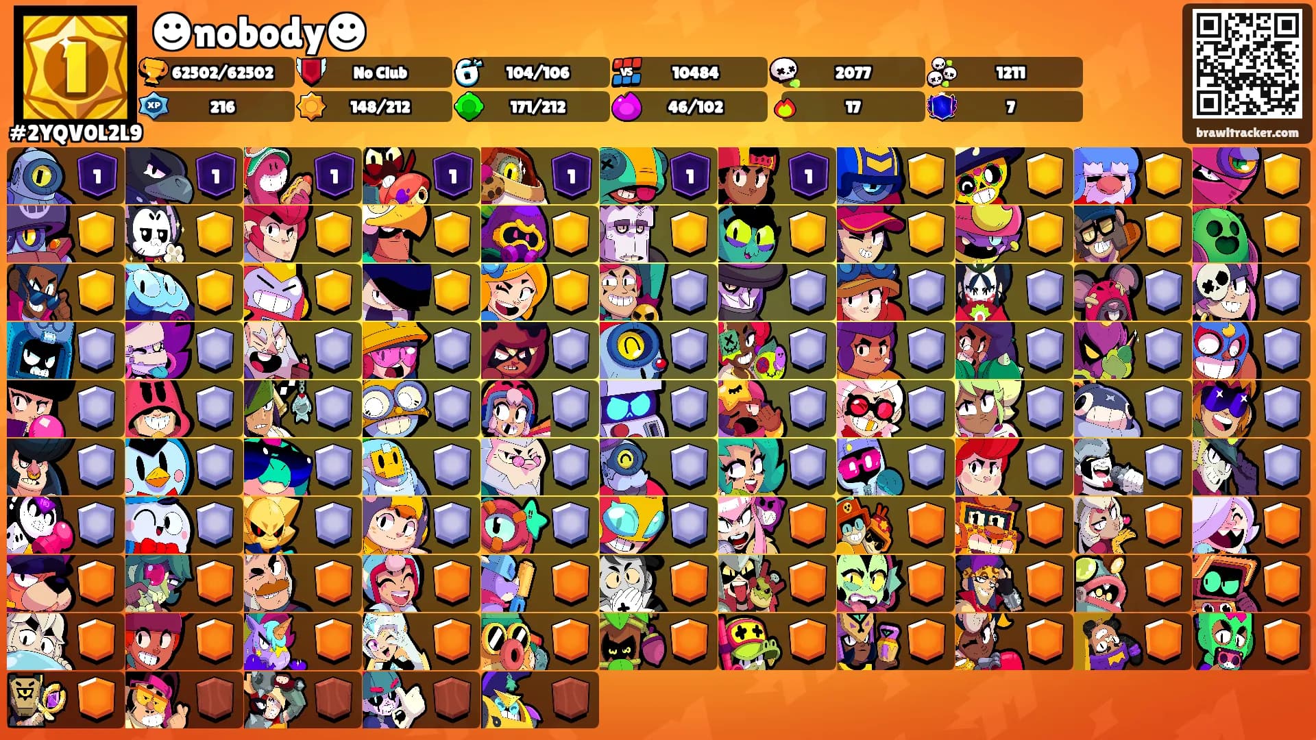 ☻nobody☻'s Ranks
