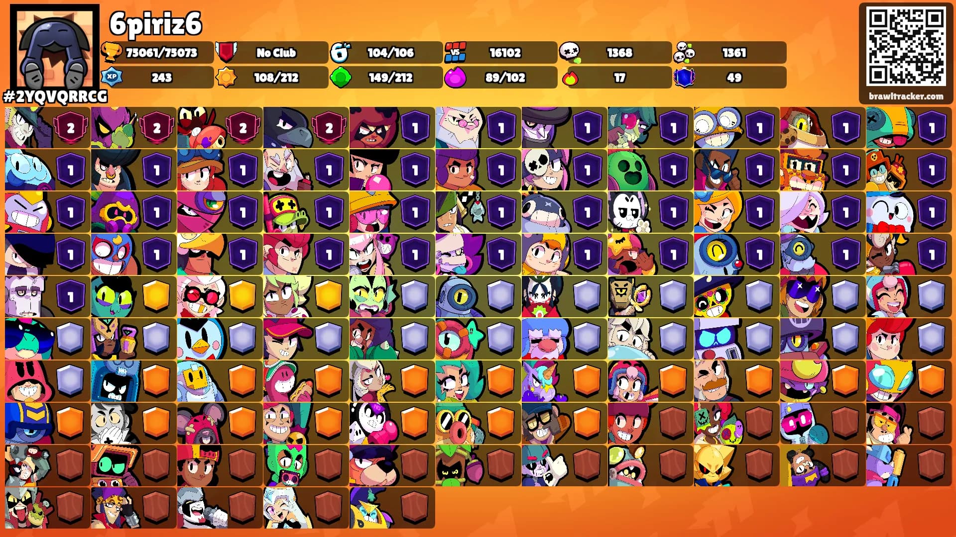 6piriz6's Ranks