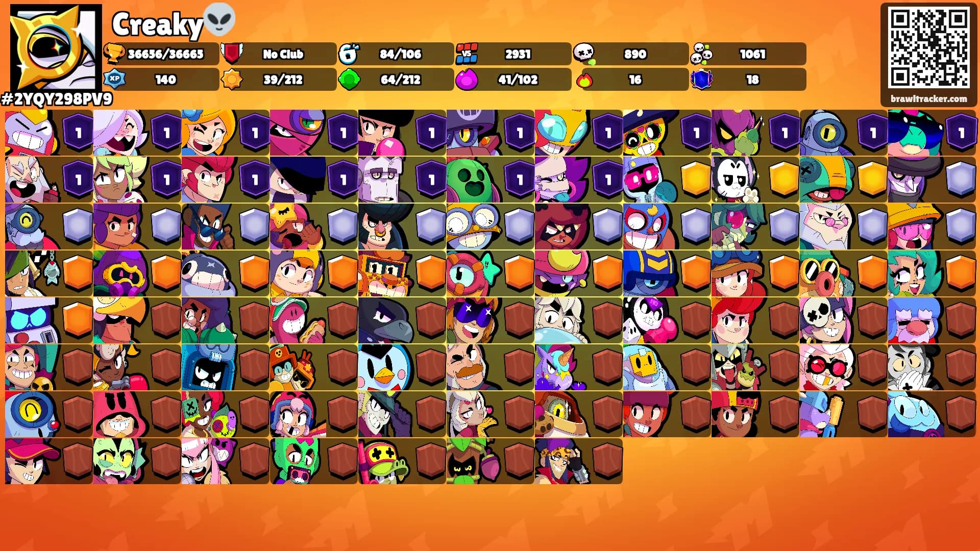 Creaky👽's Ranks