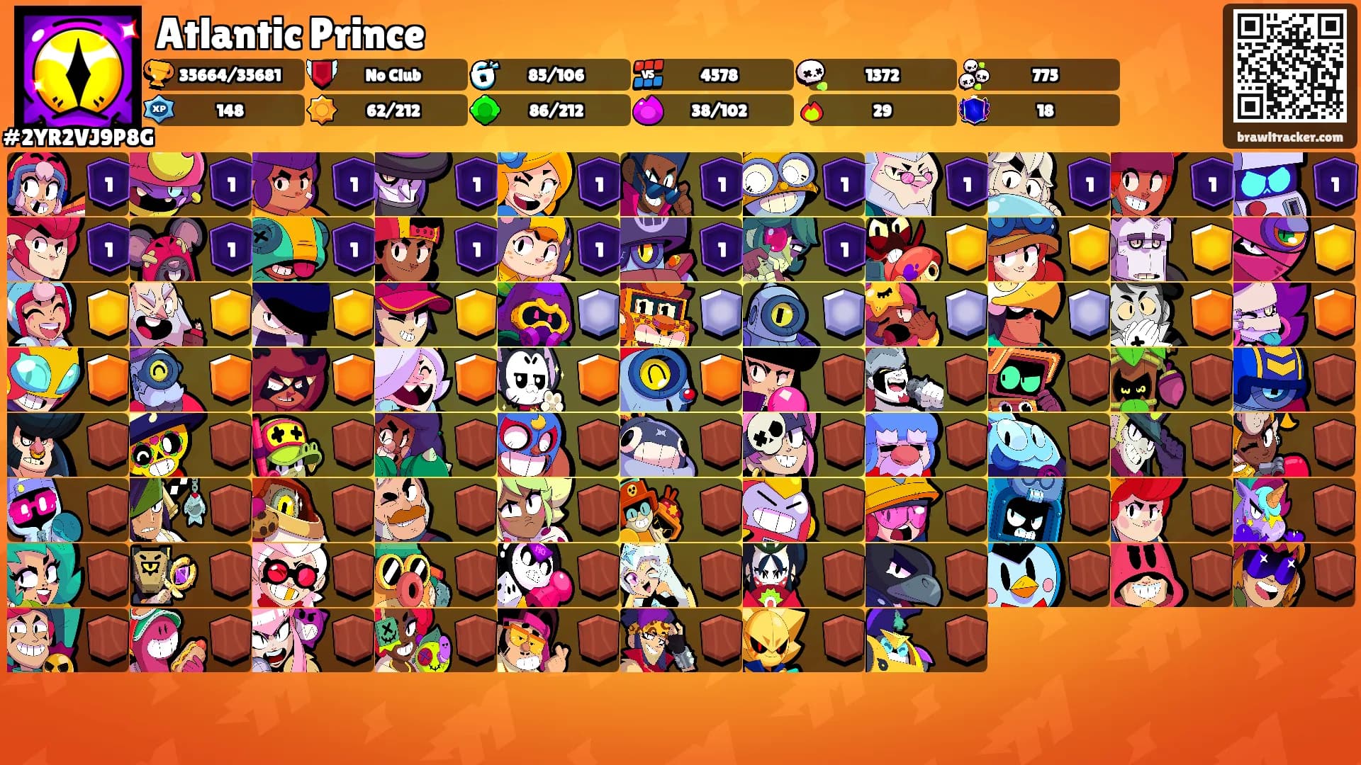 Atlantic Prince's Ranks