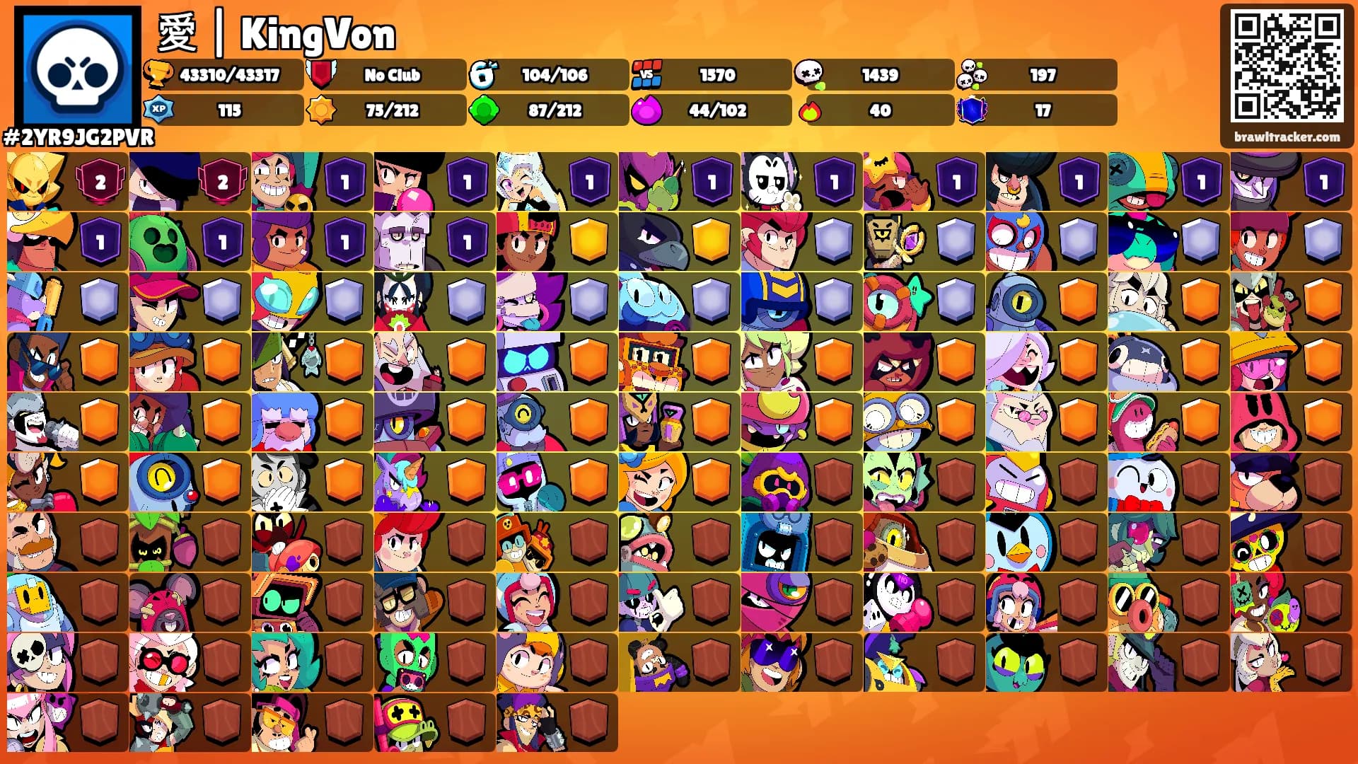 愛 | KingVon's Ranks