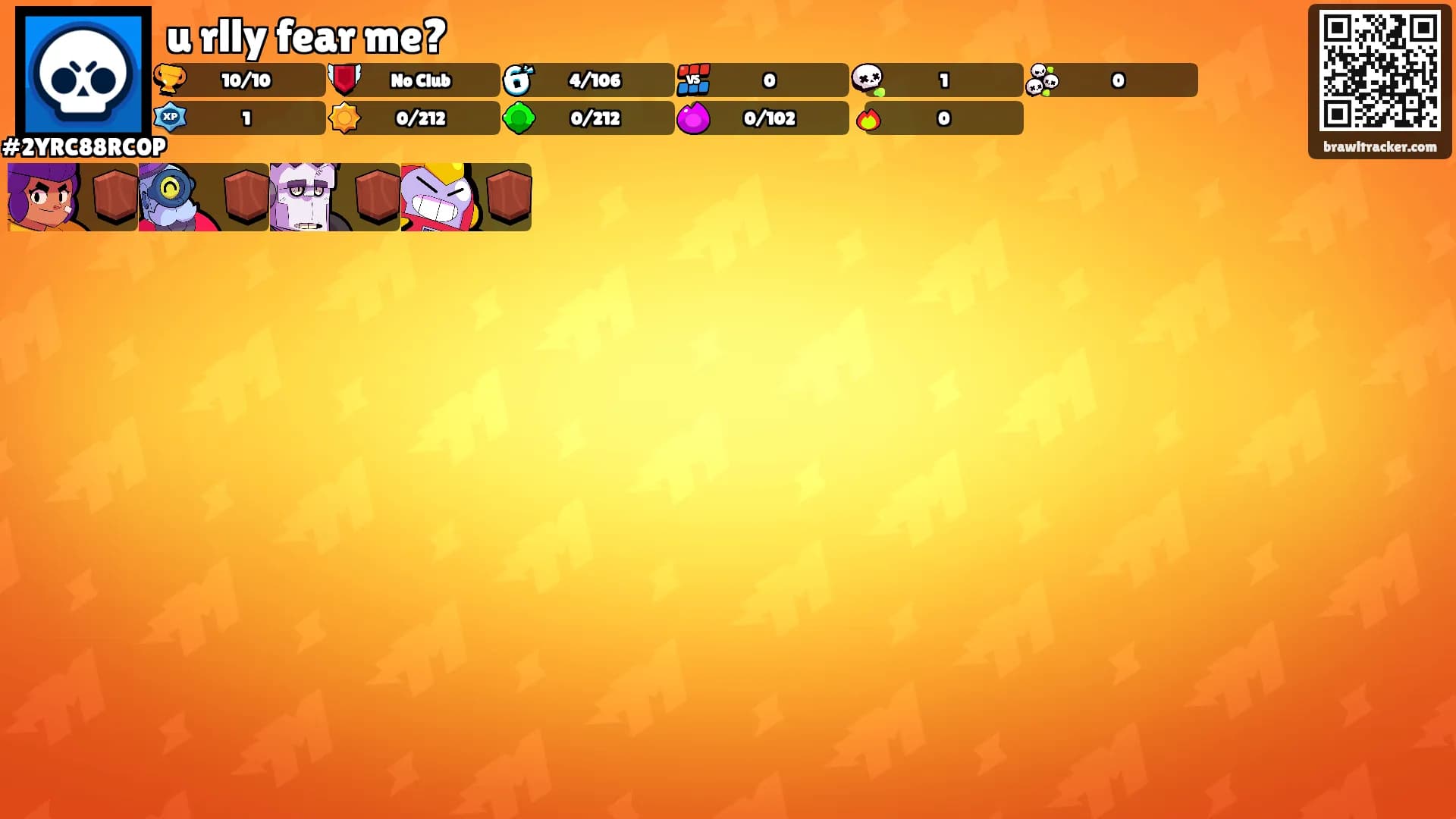 u rlly fear me?'s Ranks