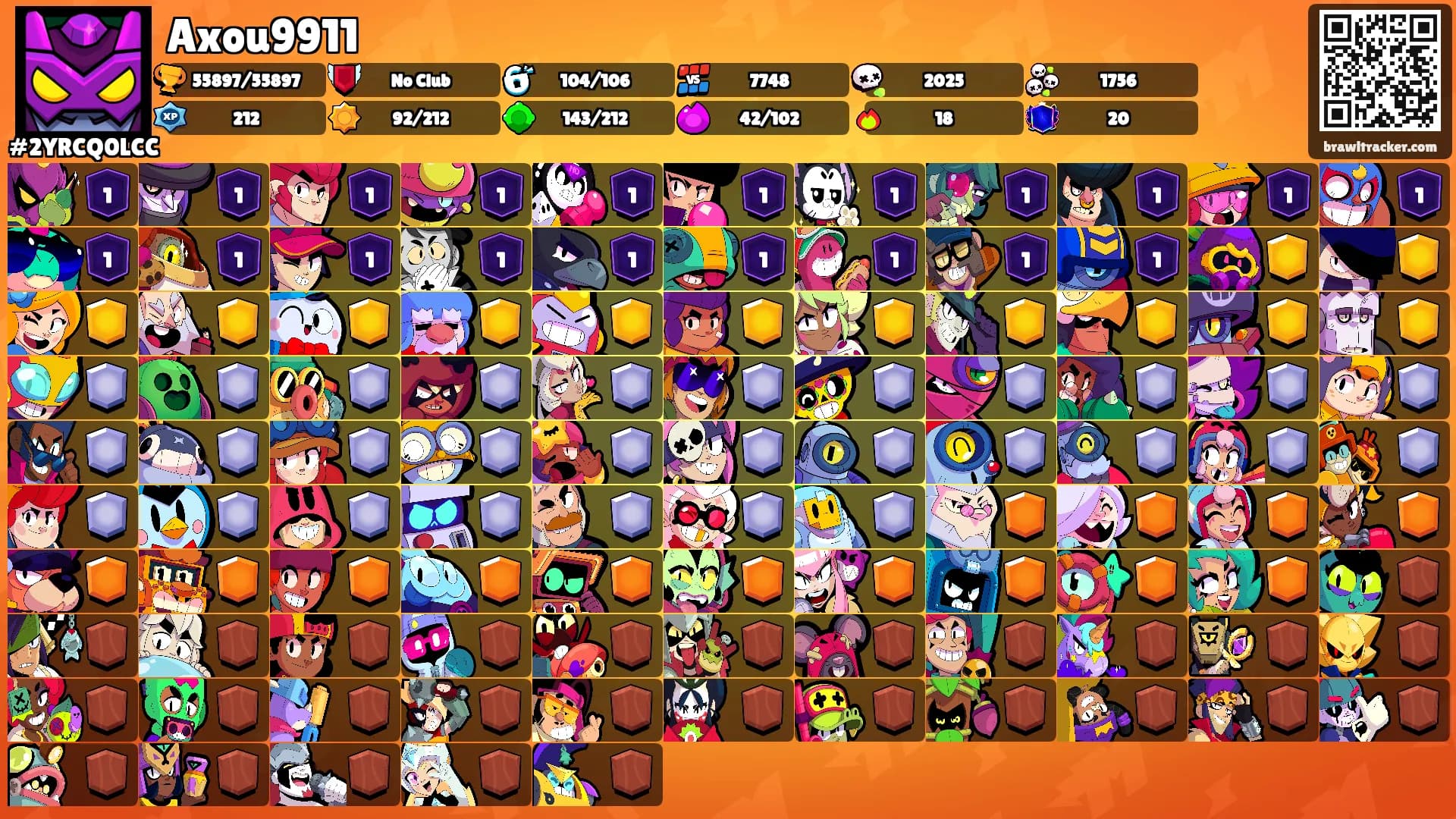 Axou9911's Ranks