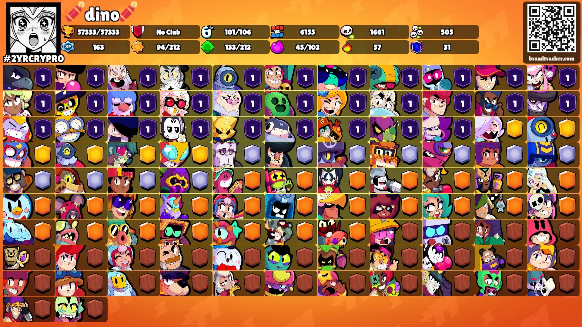 🧨dino🧨's Ranks