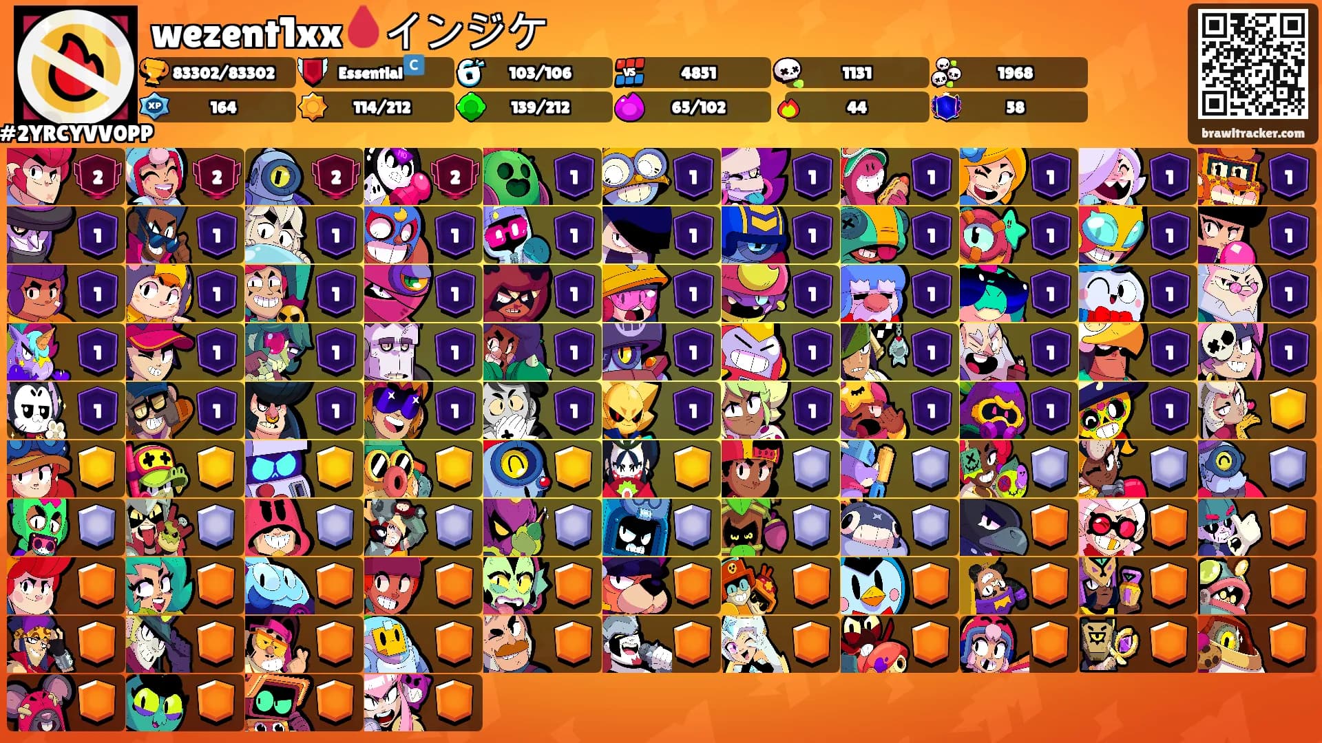 wezent1xx🩸インジケ's Ranks