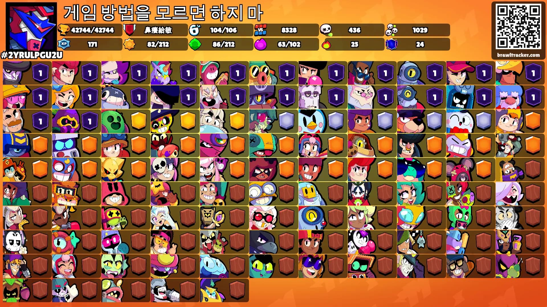 게임 방법을 모르면 하지 마's Ranks