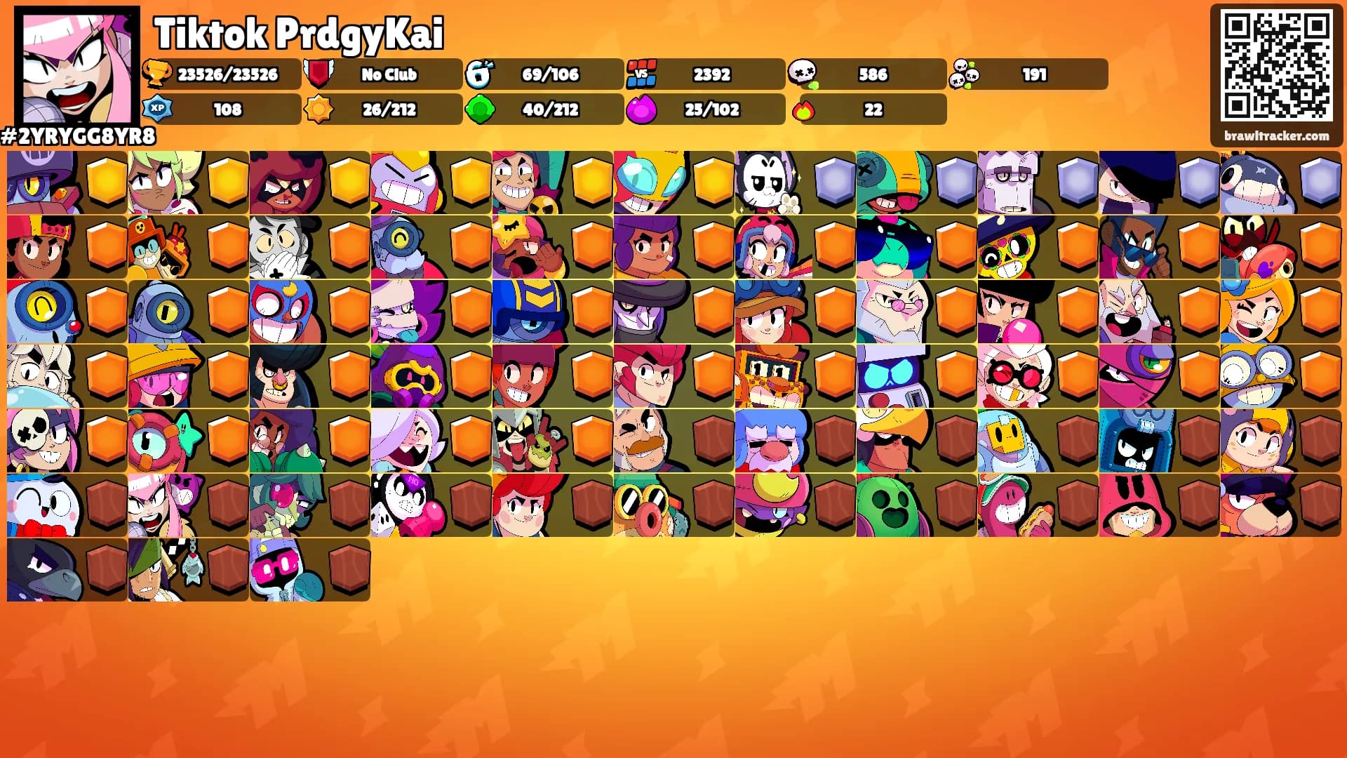 Tiktok PrdgyKai's Ranks