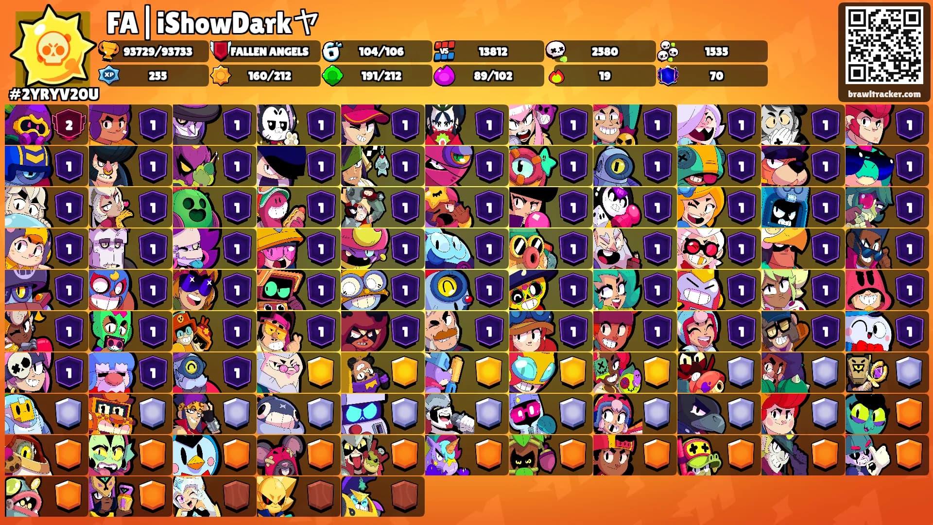 FA|iShowDarkヤ's Ranks