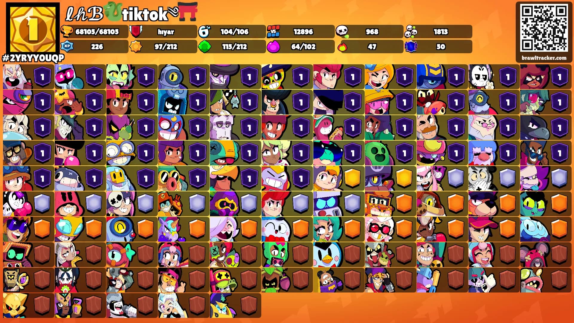 ℓ𝒽ℬ🐉tiktok༄⛩️'s Ranks