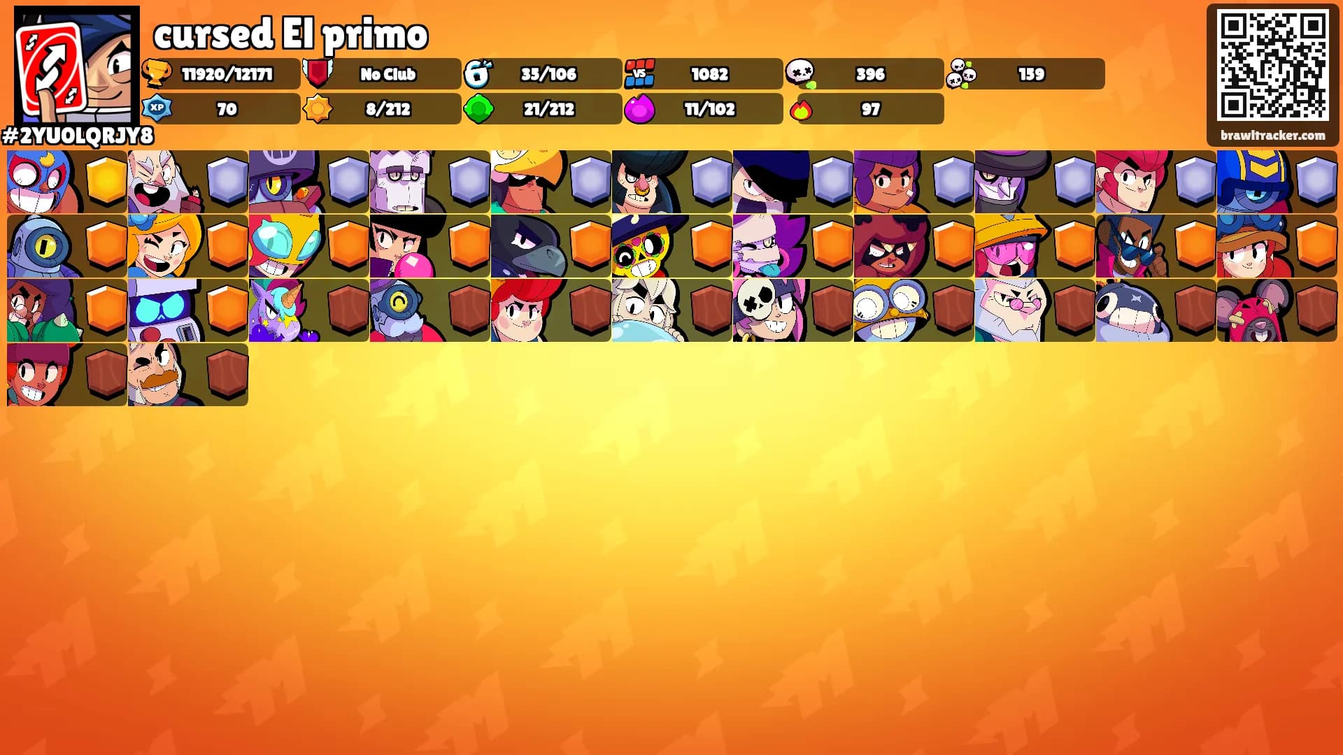 cursed El primo's Ranks