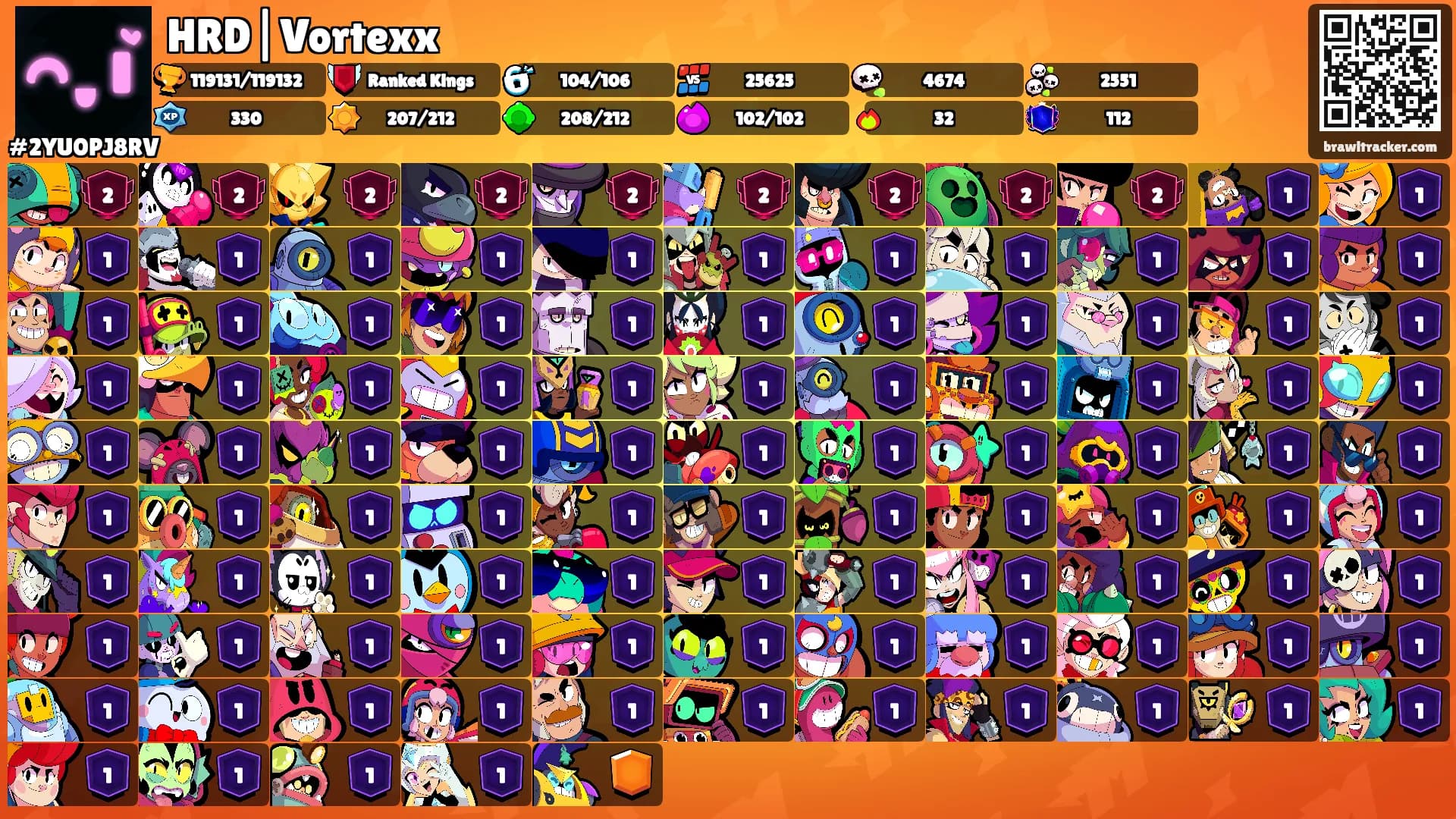 HRD|Vortexx's Ranks