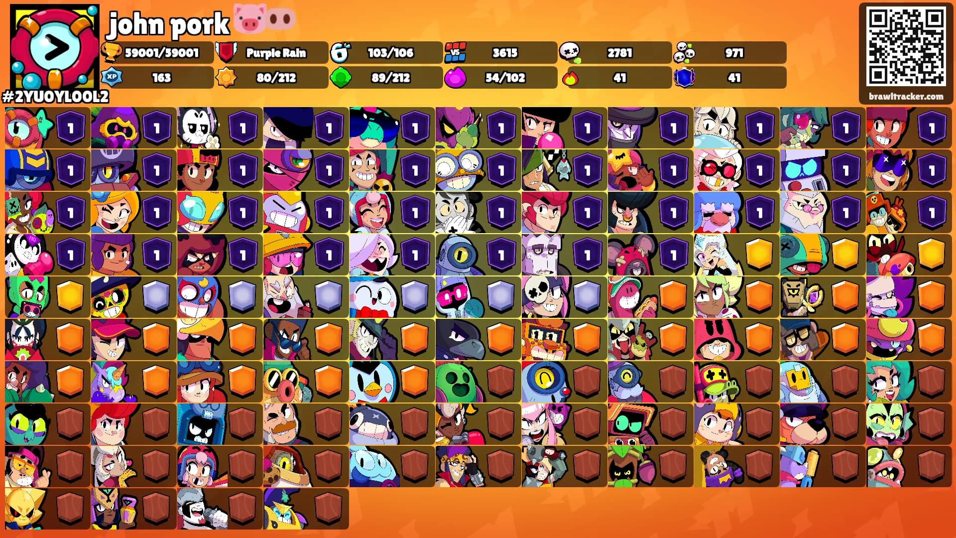 john pork 🐷🐽's Ranks