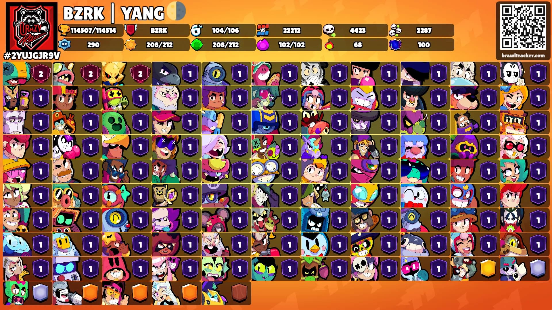 BZRK | YANG 🌗's Ranks