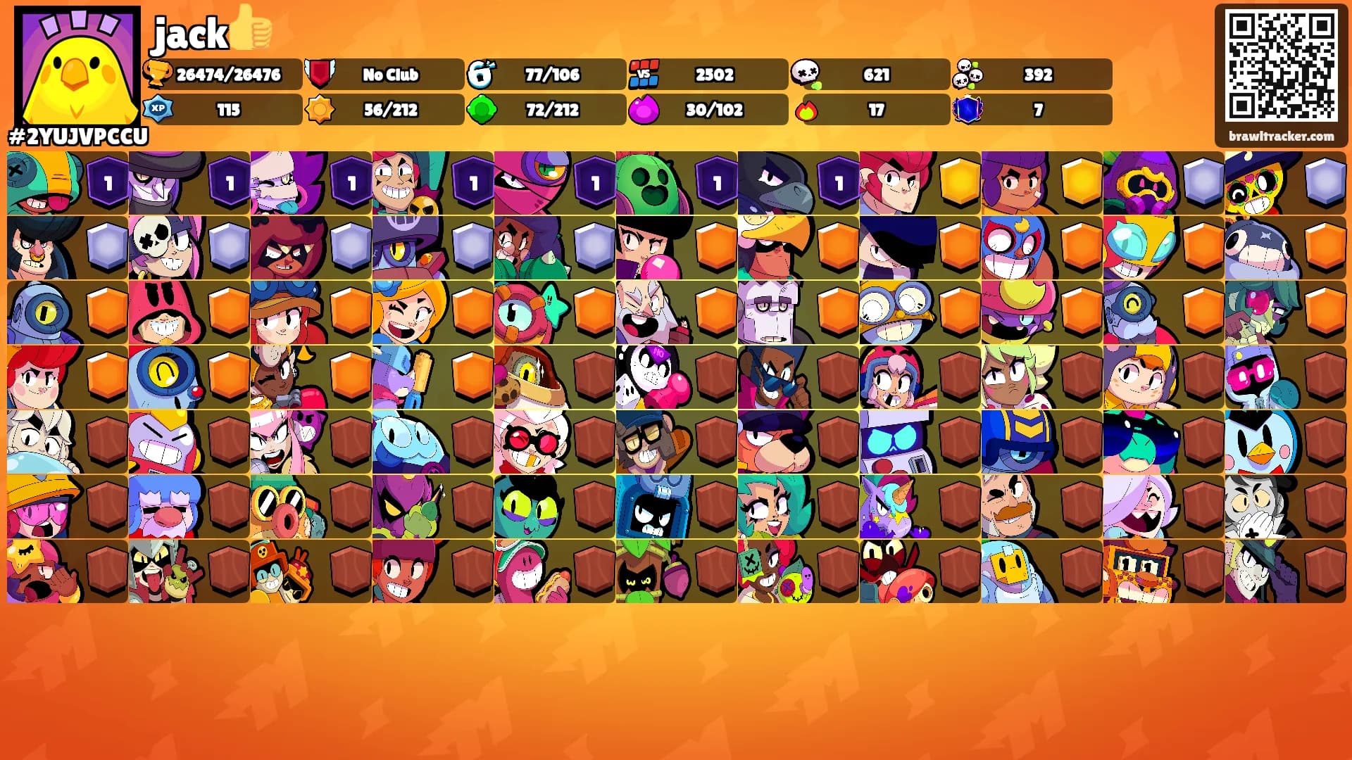 jack👍's Ranks